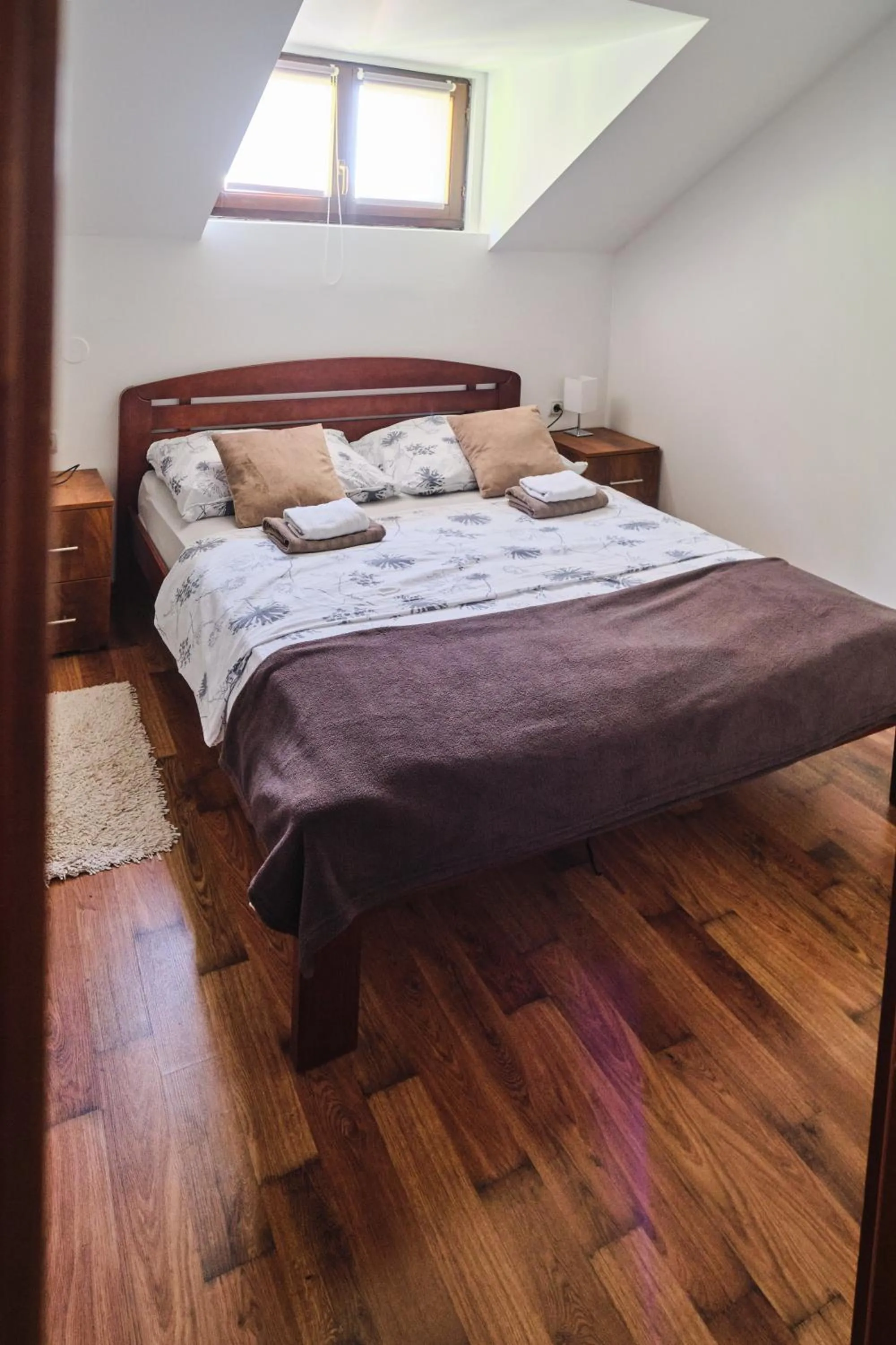 Bed in ŽUPAN apartmani