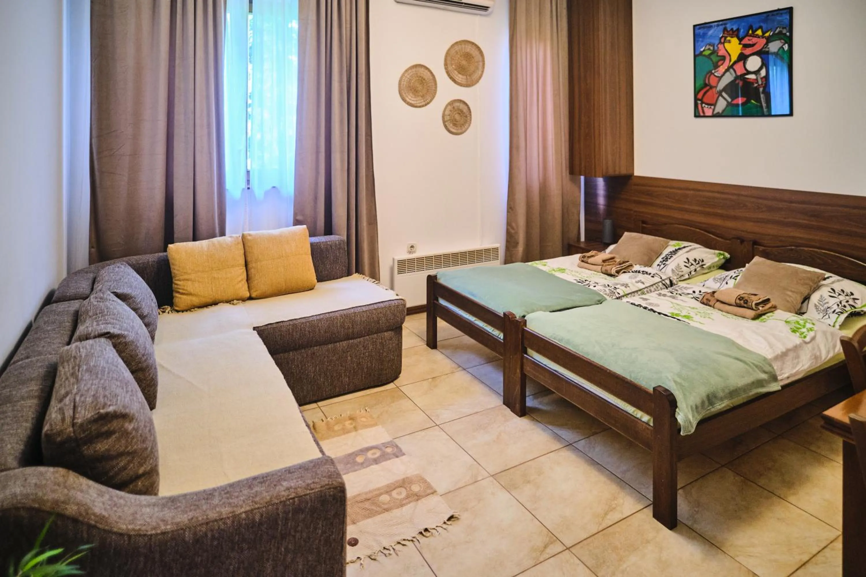 Bed in ŽUPAN apartmani