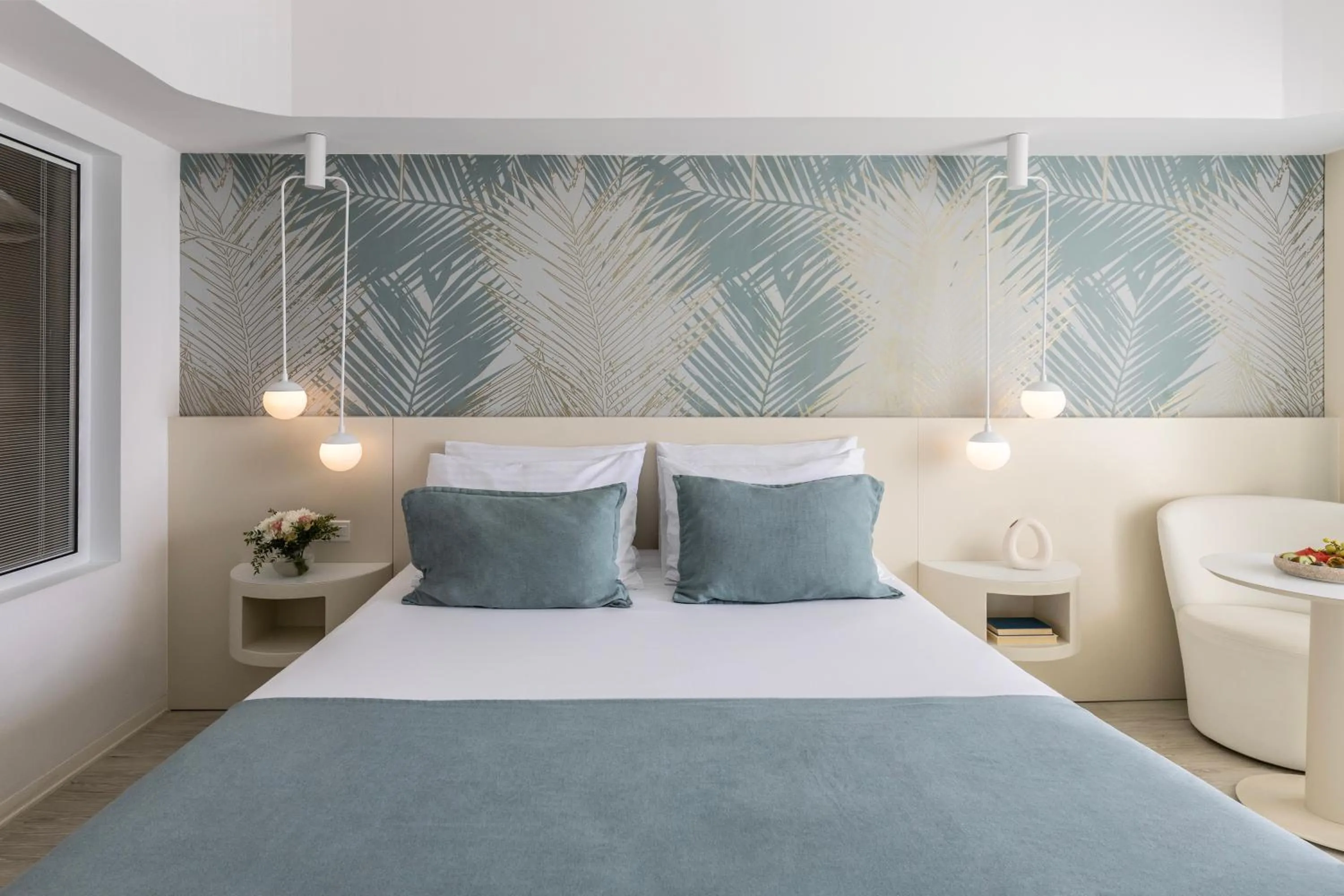 Bedroom, Bed in Ivi Mare - Designed for Adults by Louis Hotels