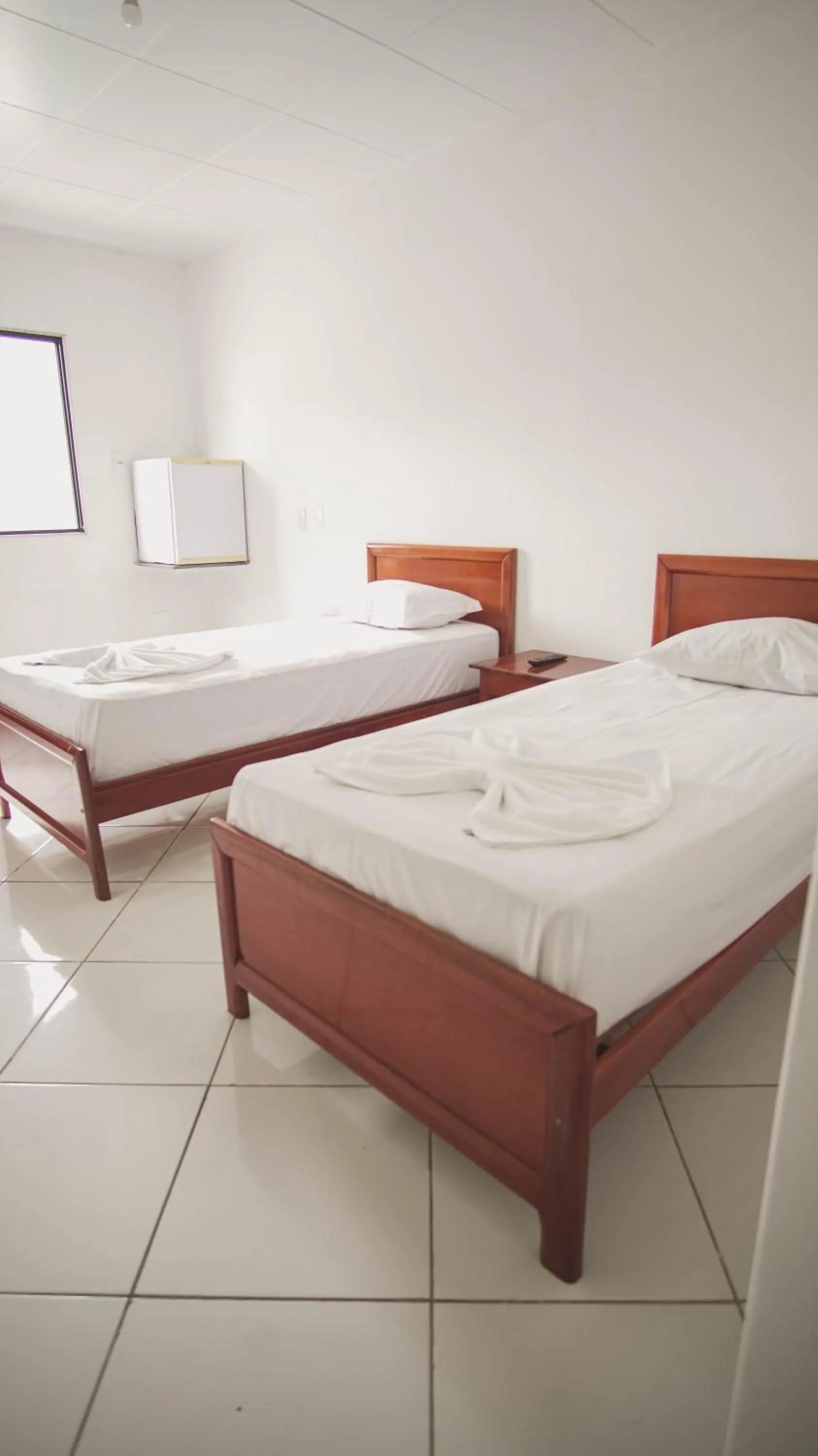 Bed in Hotel Virginia