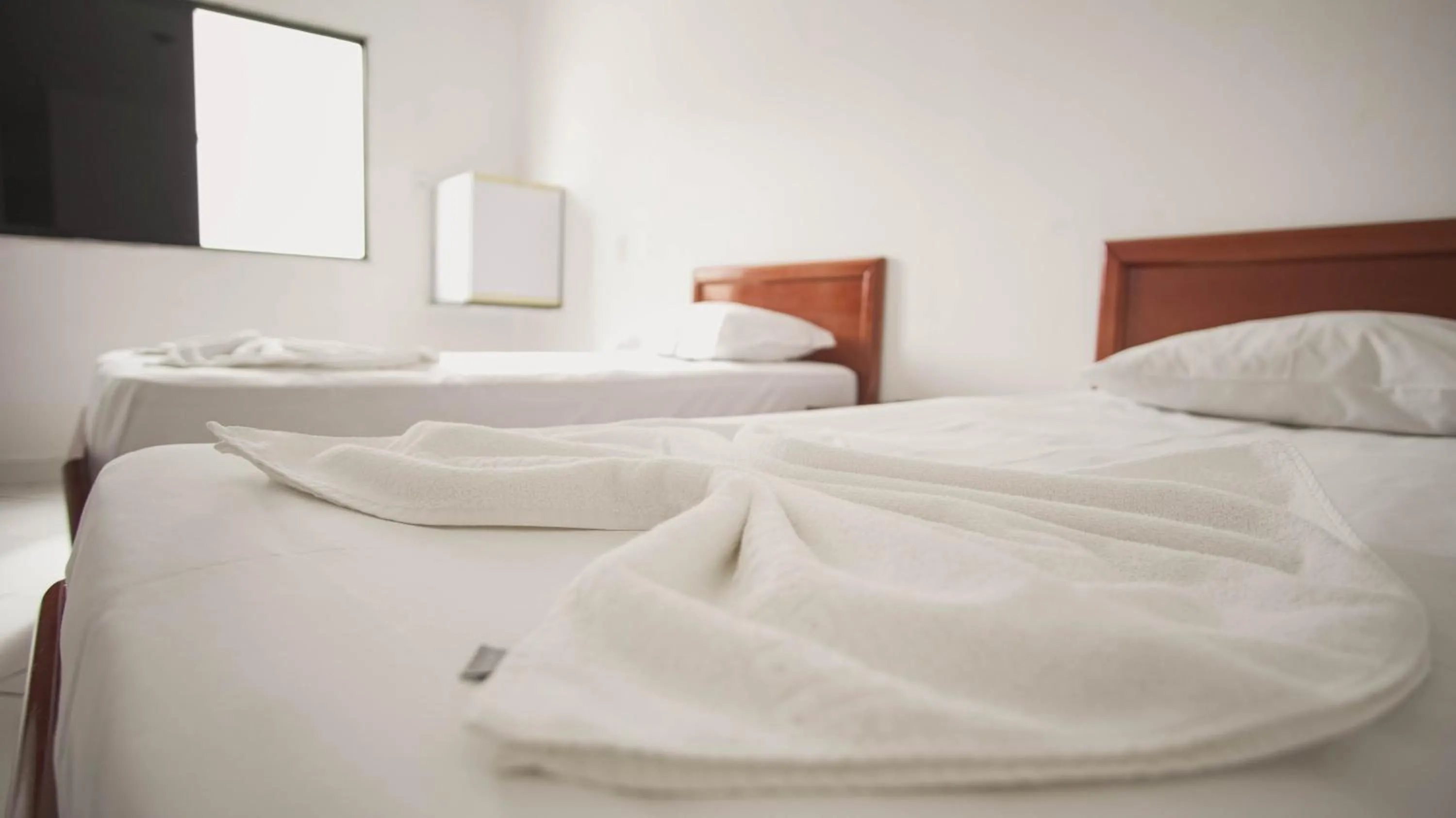Bed in Hotel Virginia