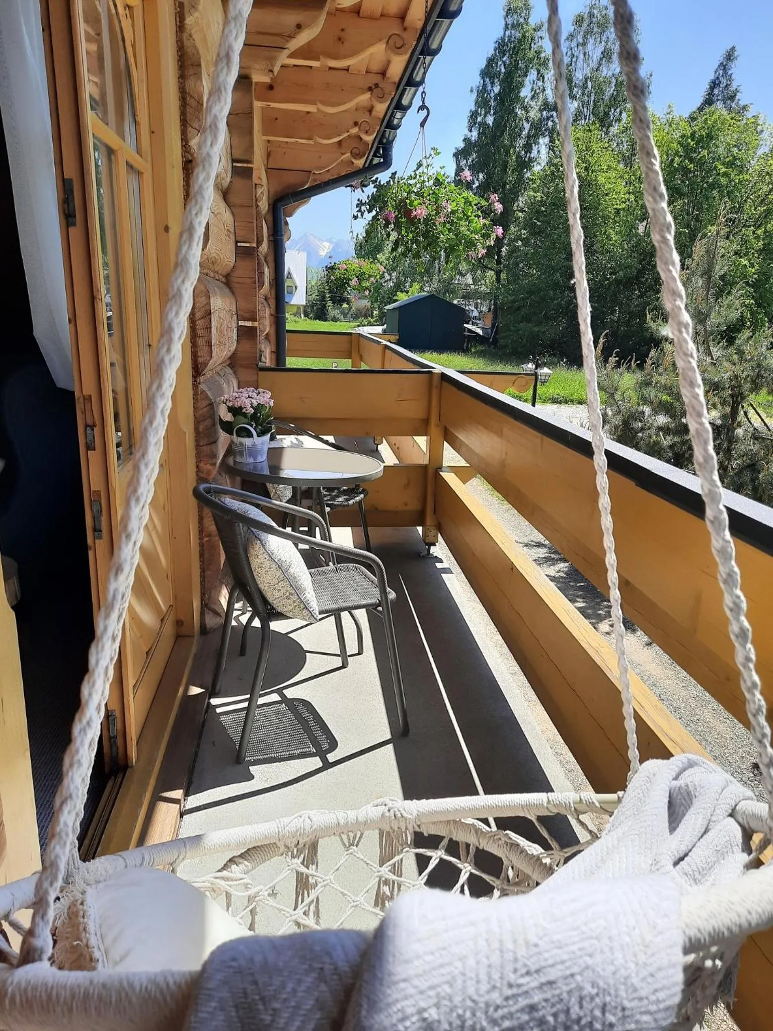 Balcony/Terrace in Willa Płazówka Białczańska