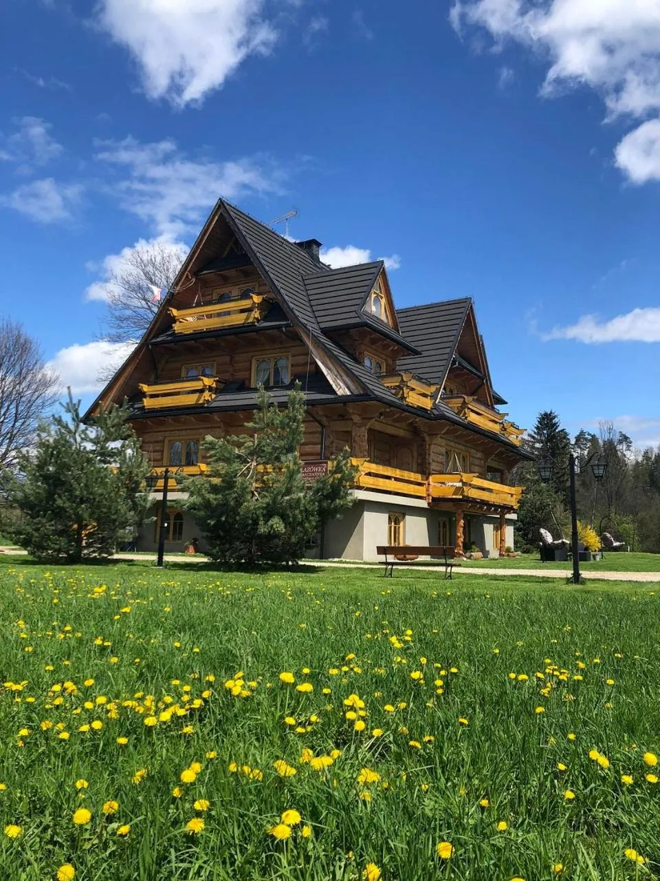 Property building in Willa Płazówka Białczańska