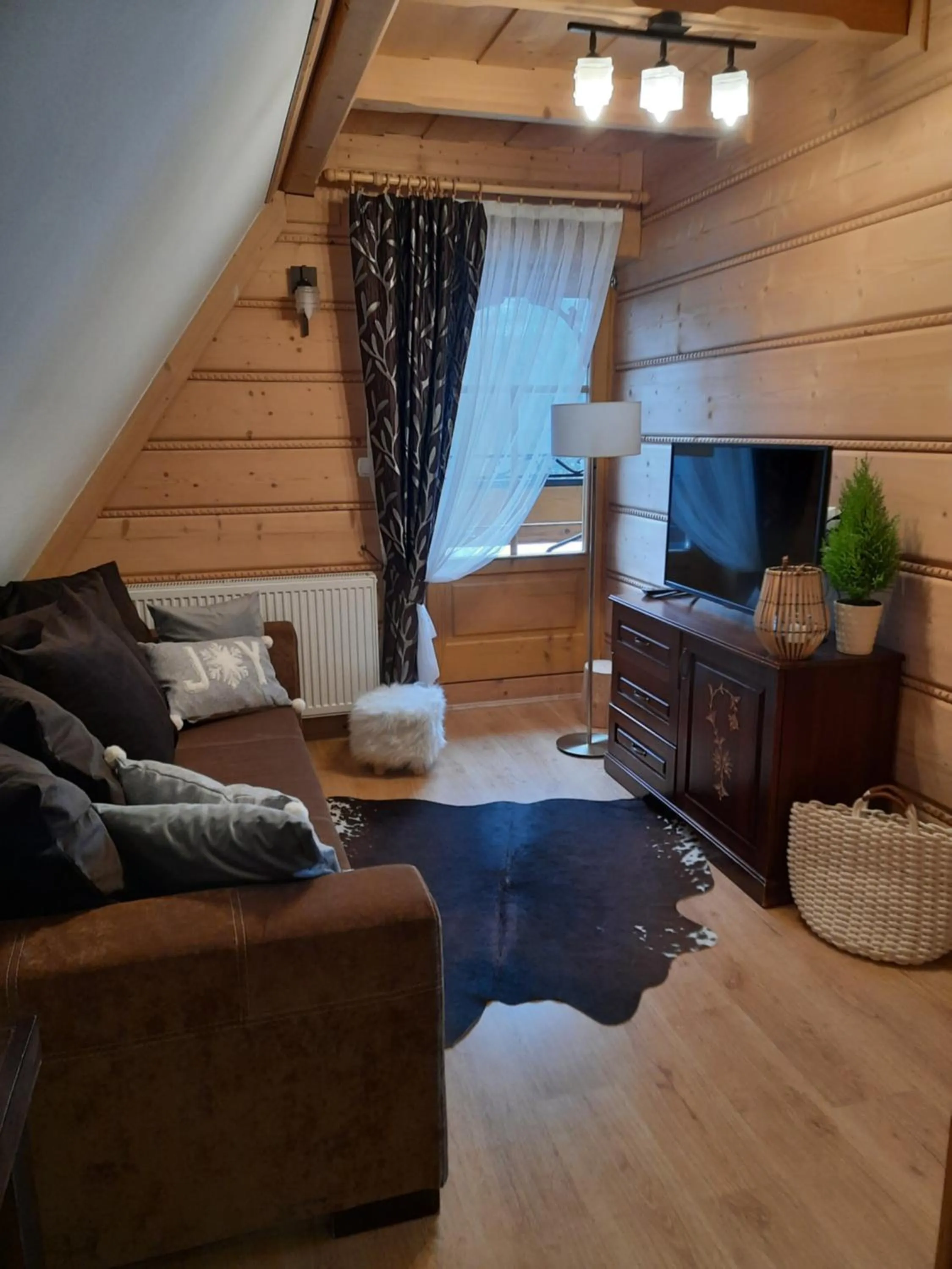 Living room in Willa Płazówka Białczańska