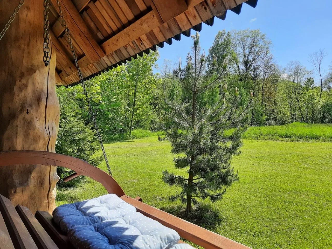 Garden in Willa Płazówka Białczańska