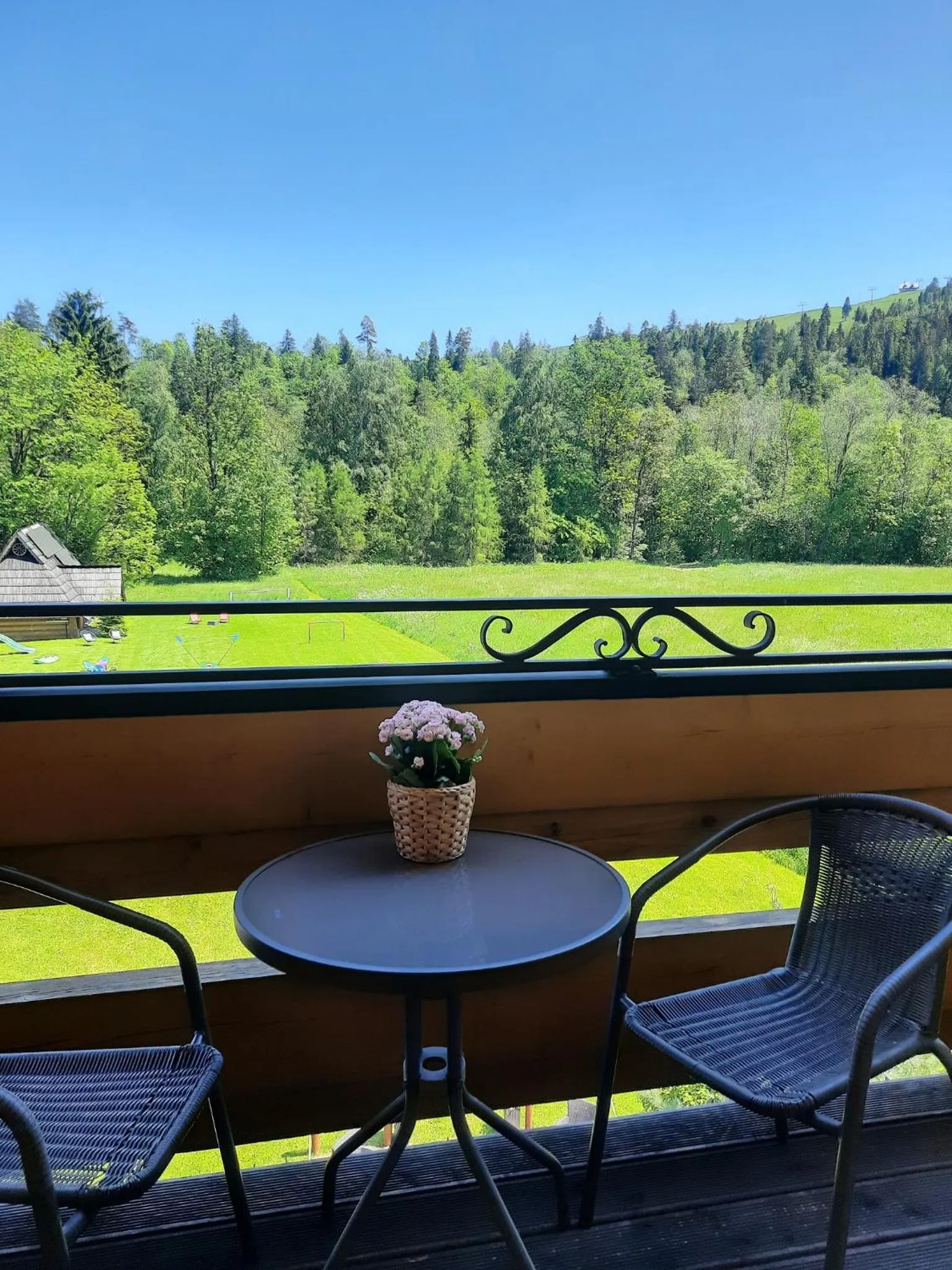 Garden in Willa Płazówka Białczańska