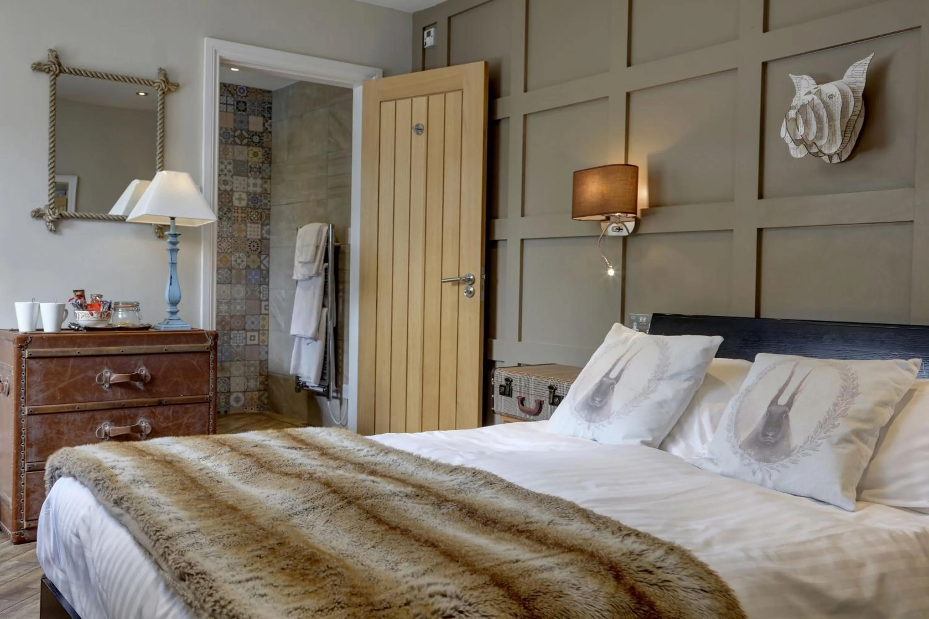Bed in Beck Hall