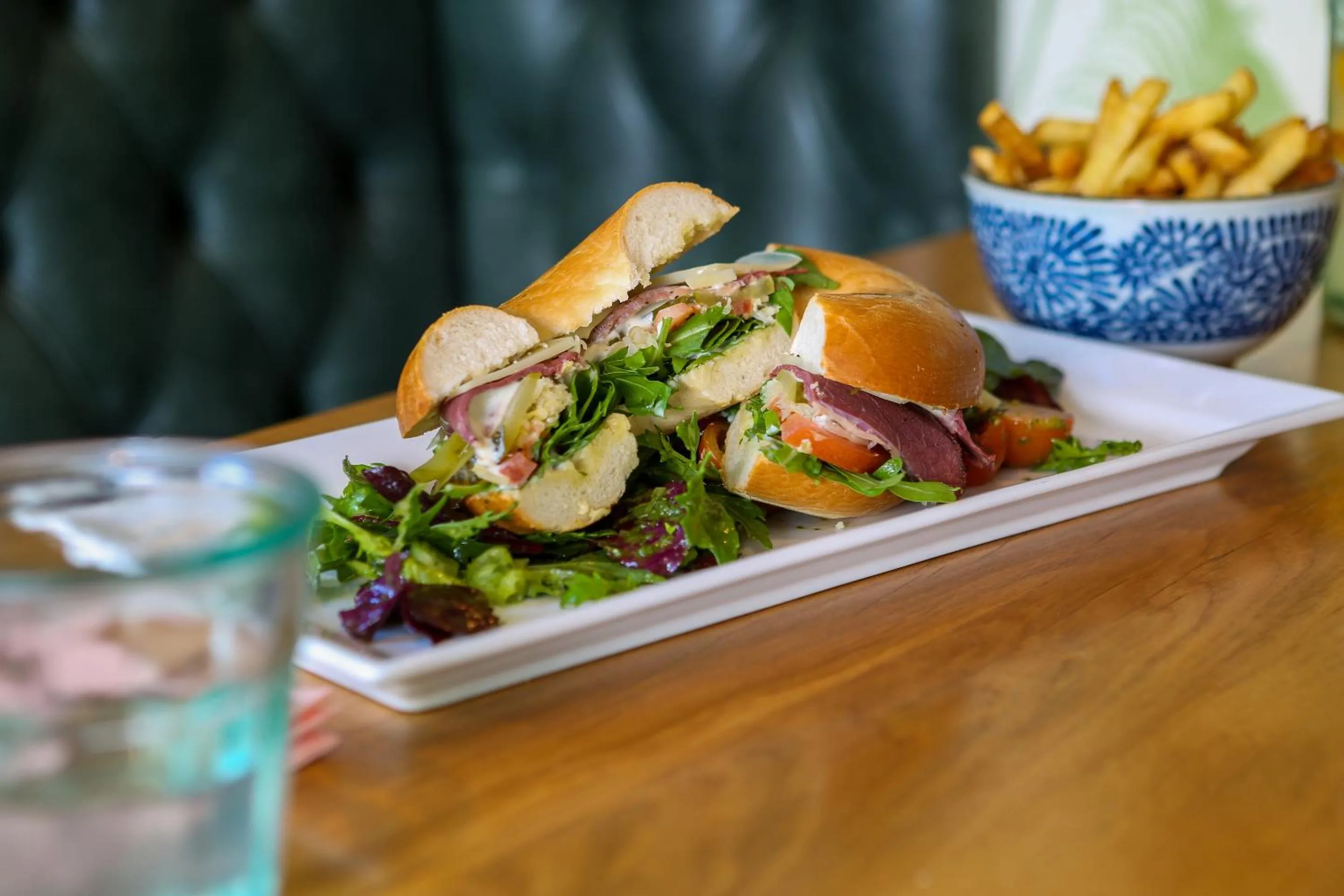Food close-up in Beck Hall