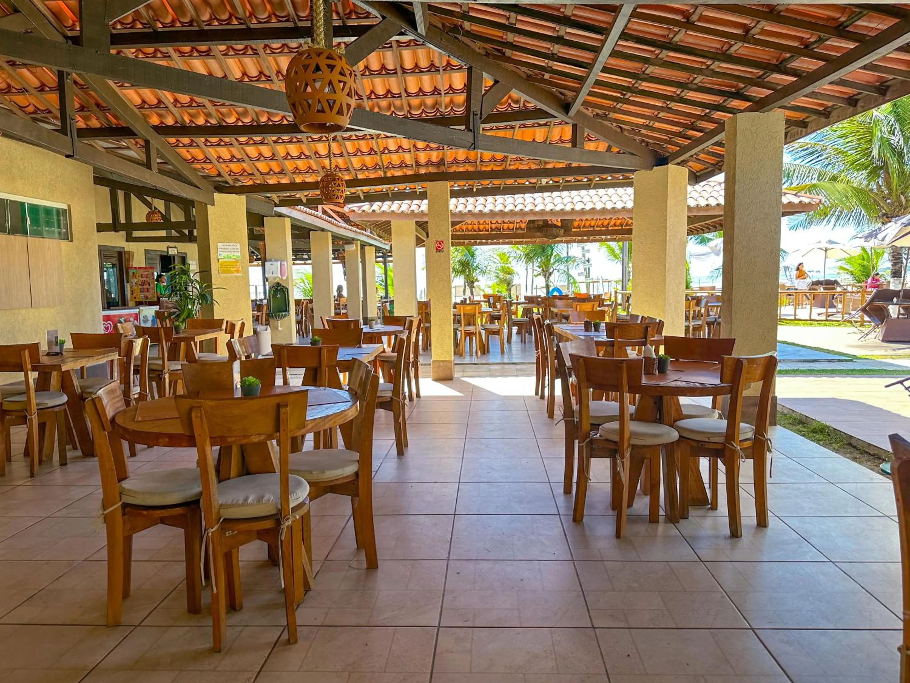 Restaurant/places to eat in Jangadeiro Praia Hotel Resort - Parque Aquático e Pé na Areia