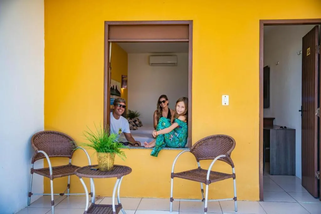 Patio in Jangadeiro Praia Hotel Resort - Parque Aquático e Pé na Areia