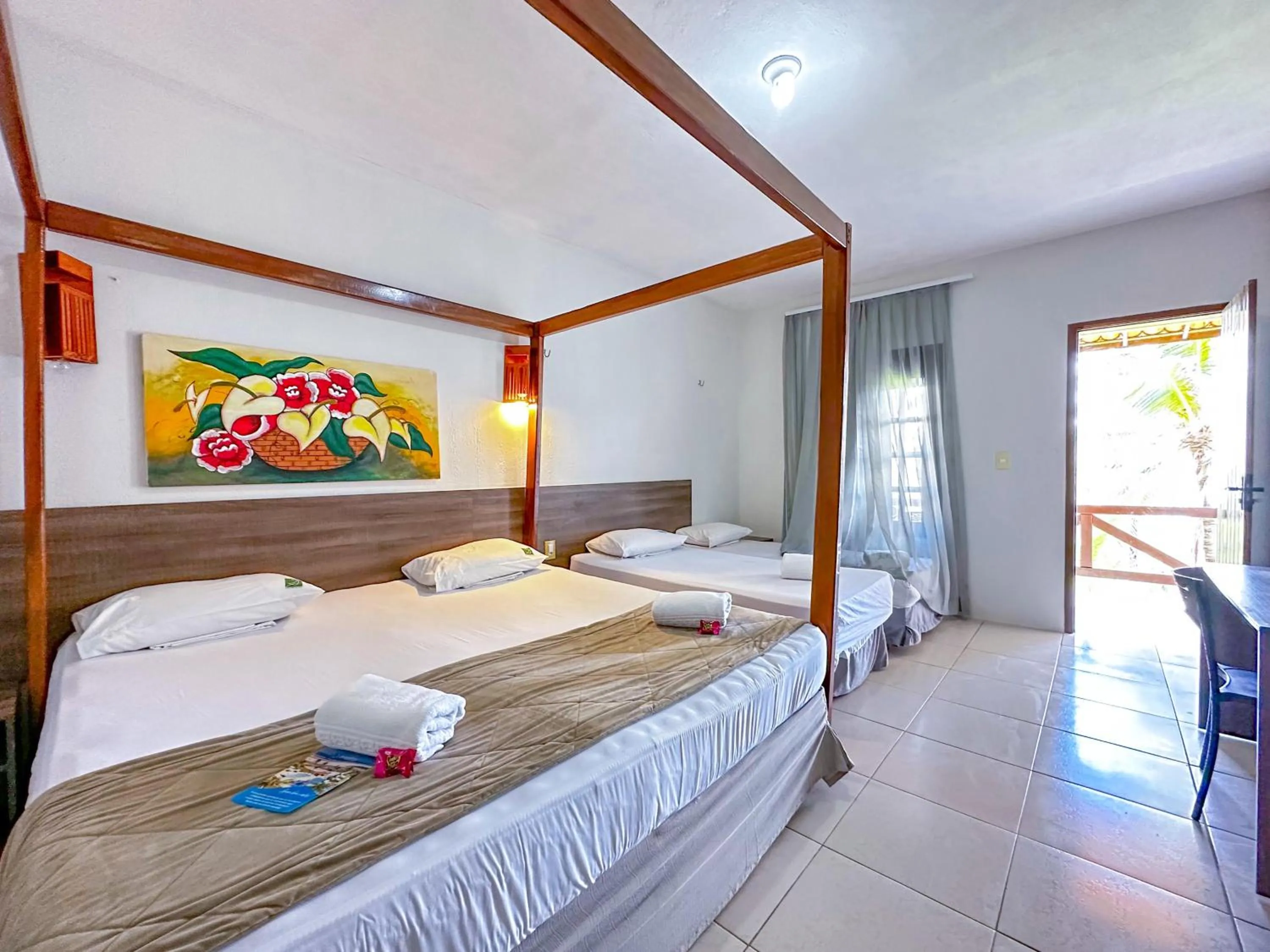 Decorative detail, Bed in Jangadeiro Praia Hotel Resort - Parque Aquático e Pé na Areia