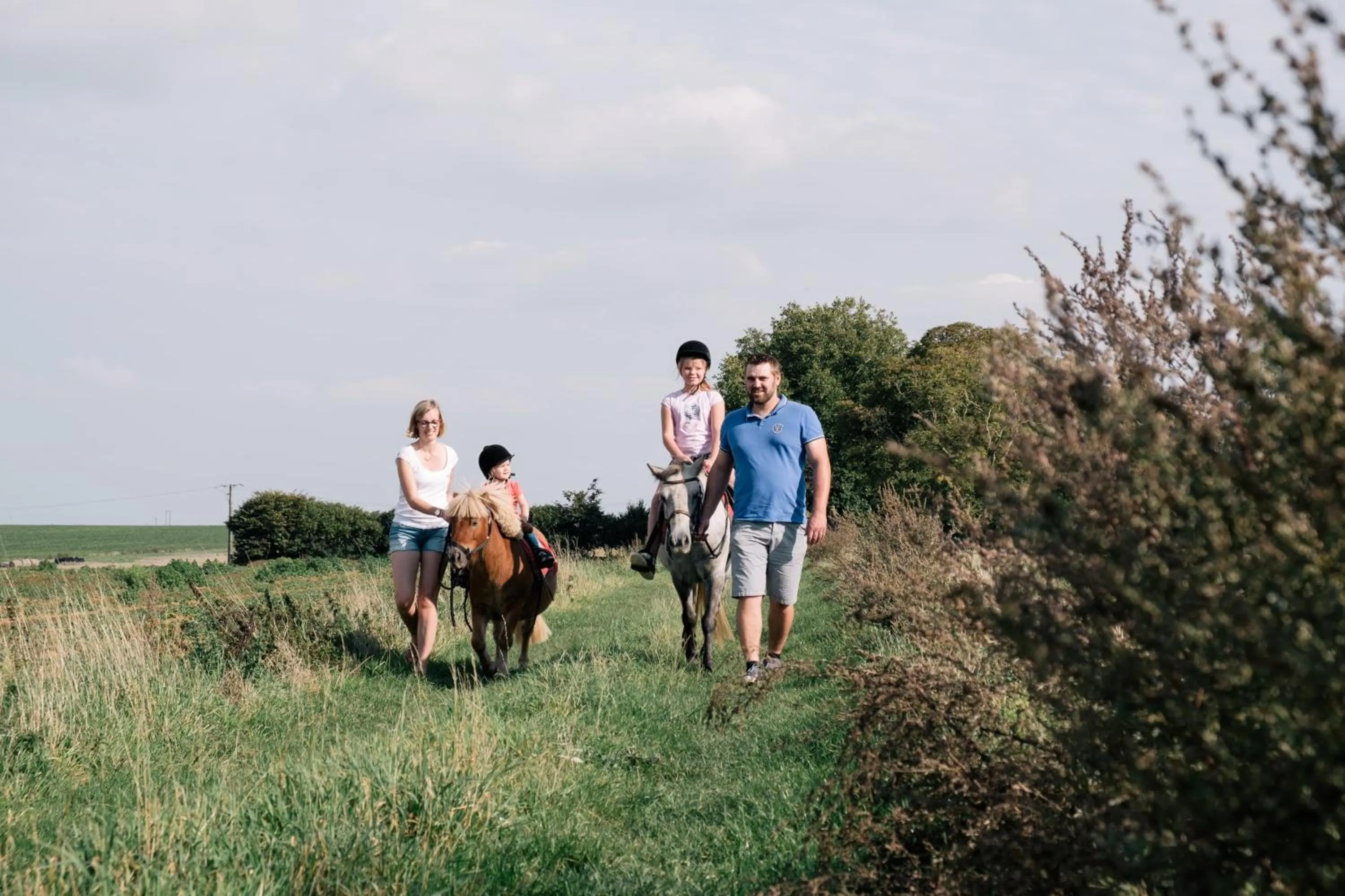 Horse-riding in Ferme de l'Abbaye