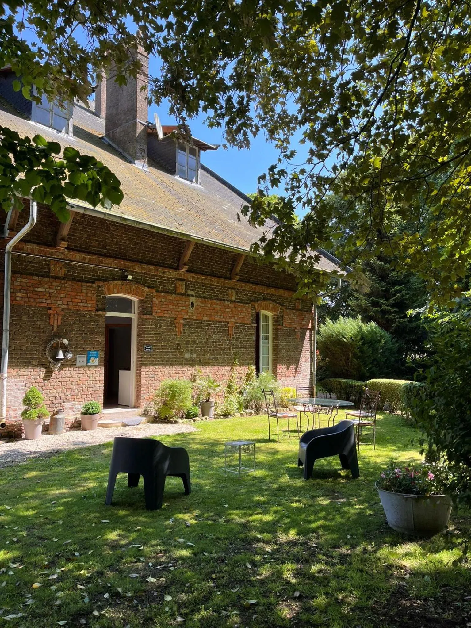 Natural landscape in Ferme de l'Abbaye