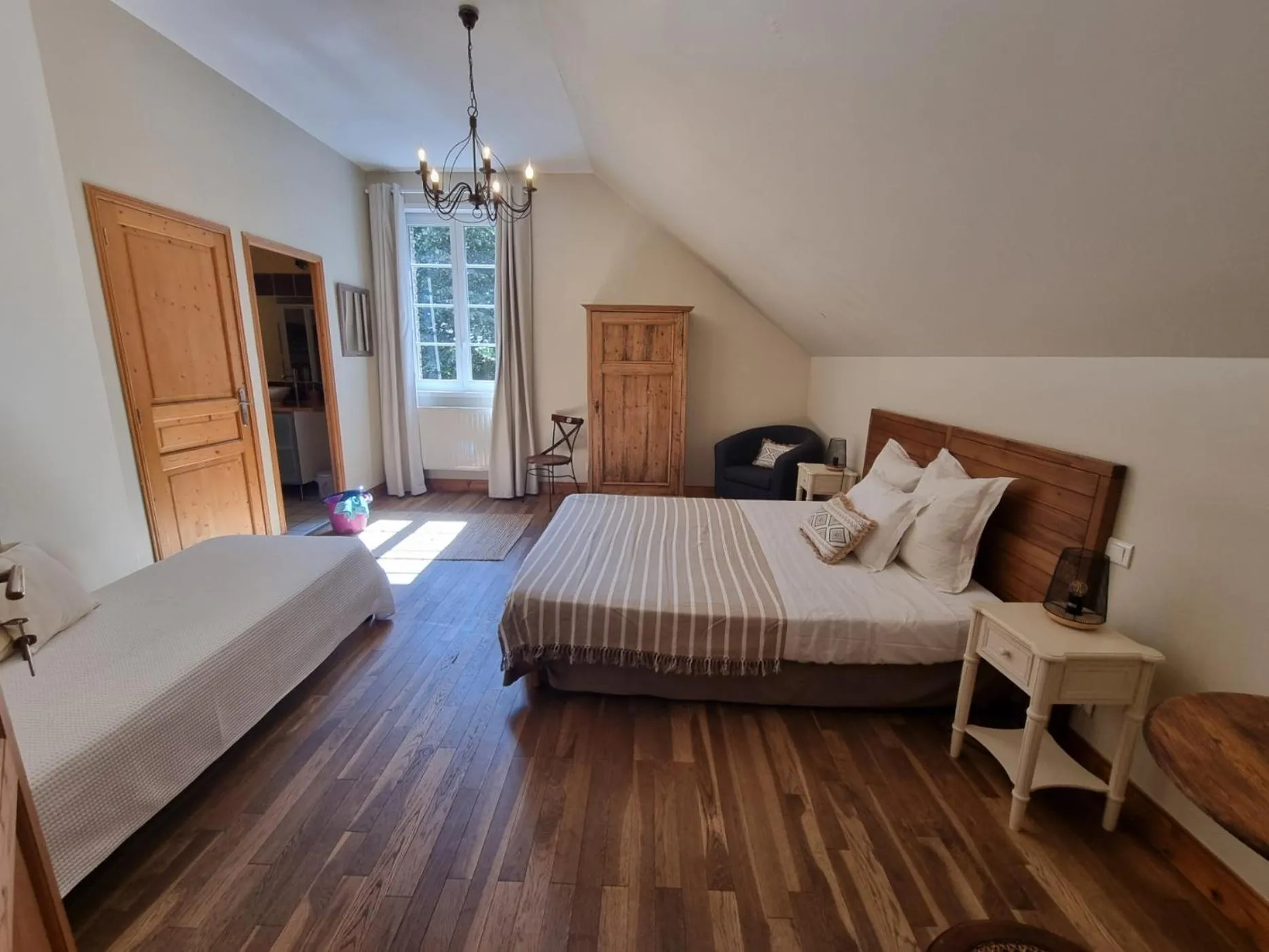 Bedroom, Bed in Ferme de l'Abbaye