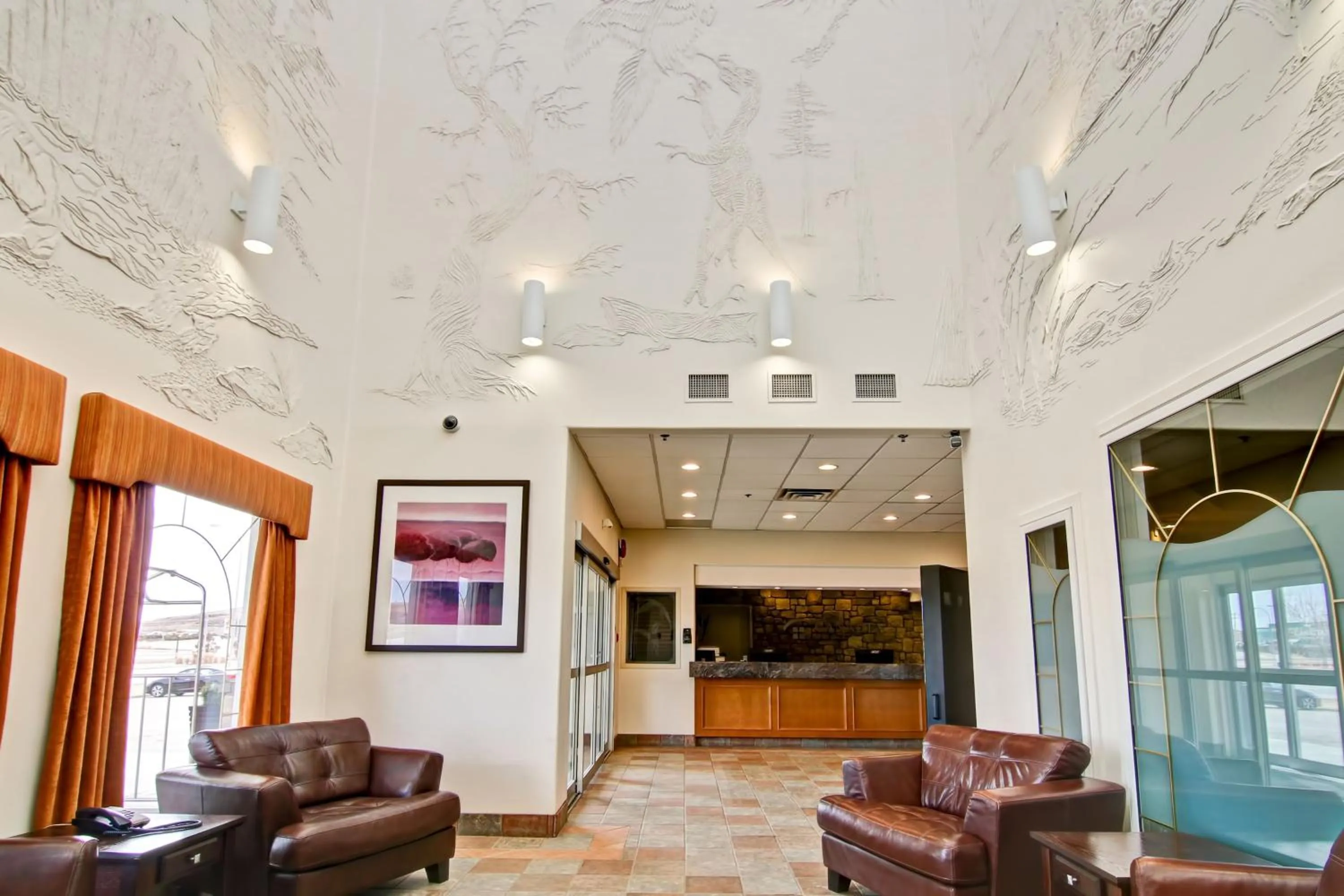 Lobby or reception in Canalta Jurassic - Drumheller