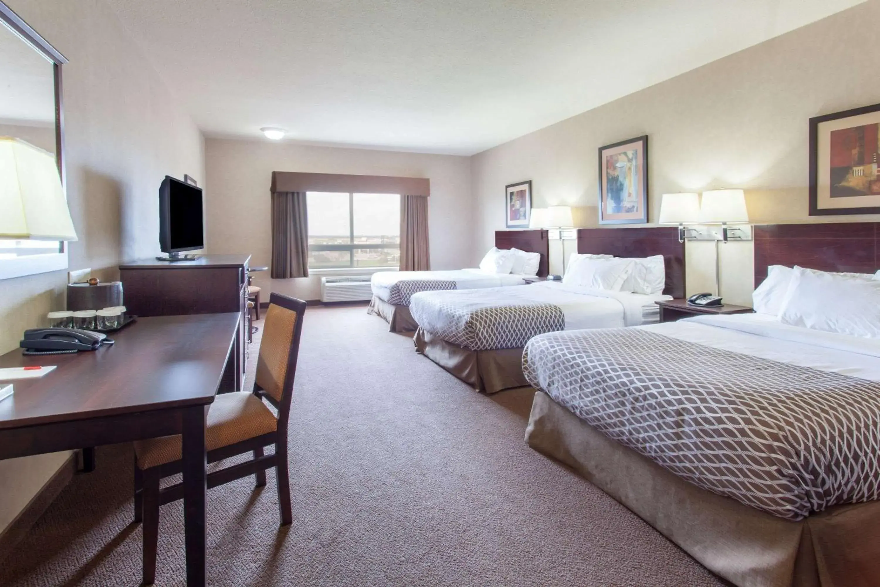 Photo of the whole room, Bed in Ramada by Wyndham Camrose Photo of the whole room, Bed in Ramada by Wyndham Camrose