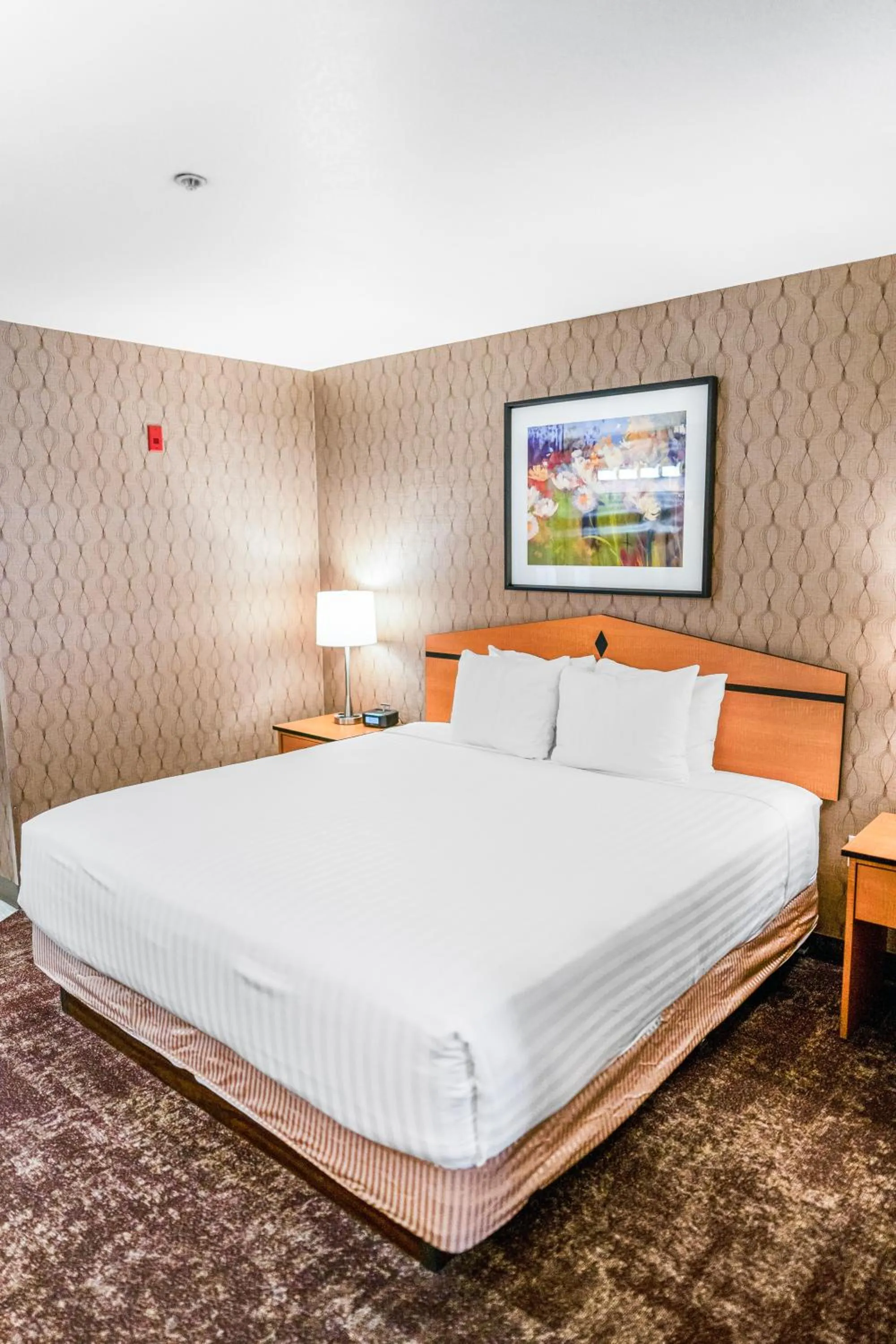 Bed in Crystal Inn Hotel & Suites - West Valley City
