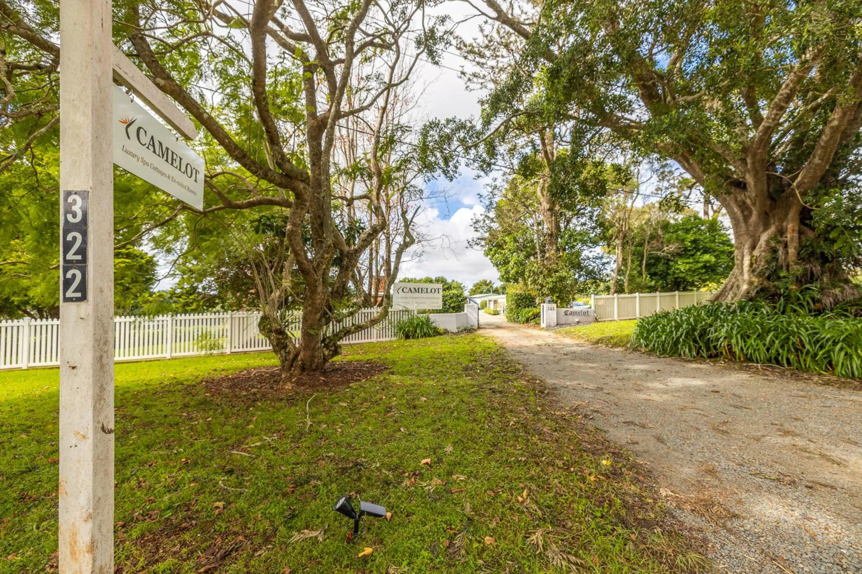 Property logo or sign in Camelot Boutique Accommodation