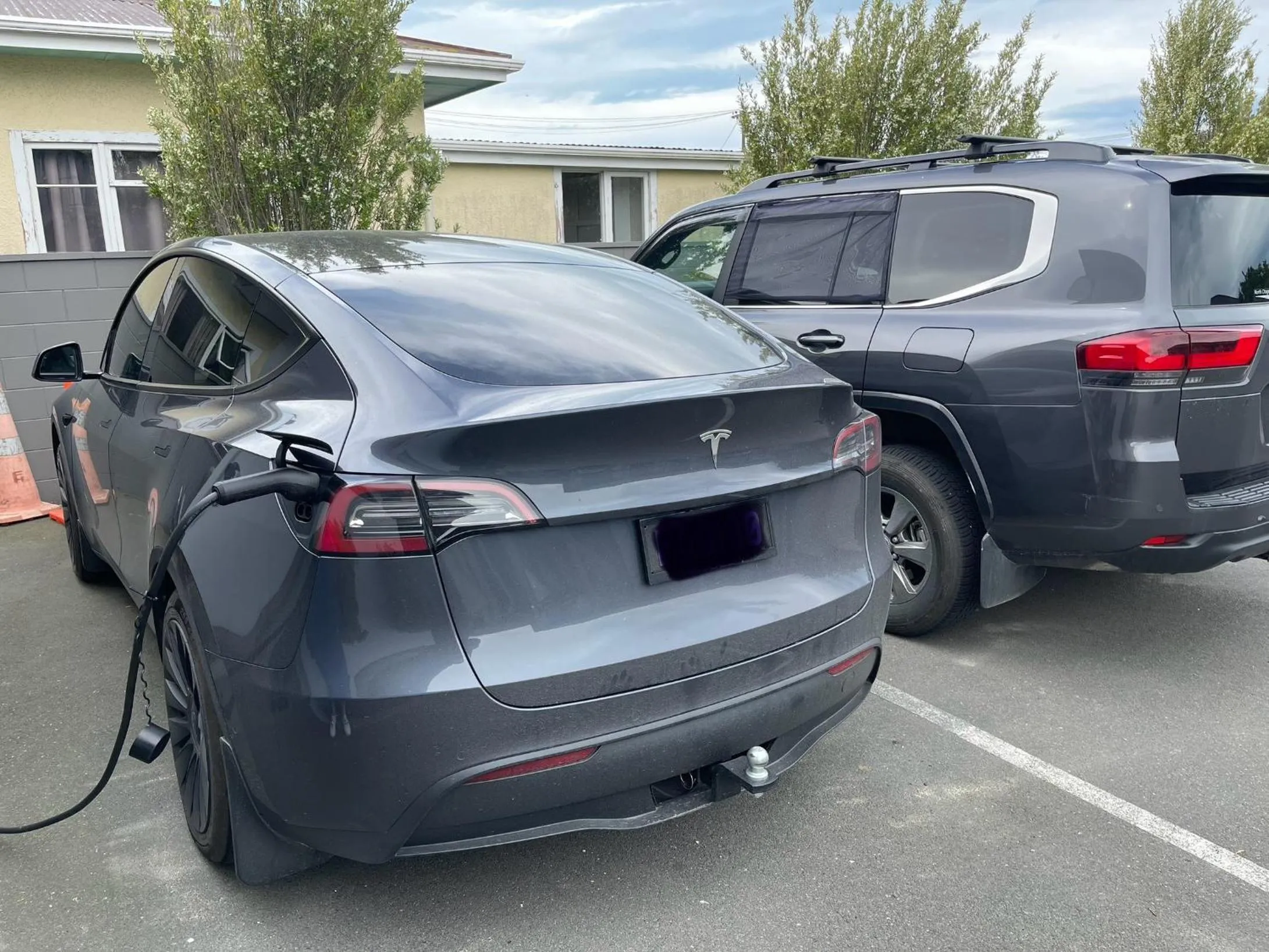 Parking in Oamaru Motor Lodge