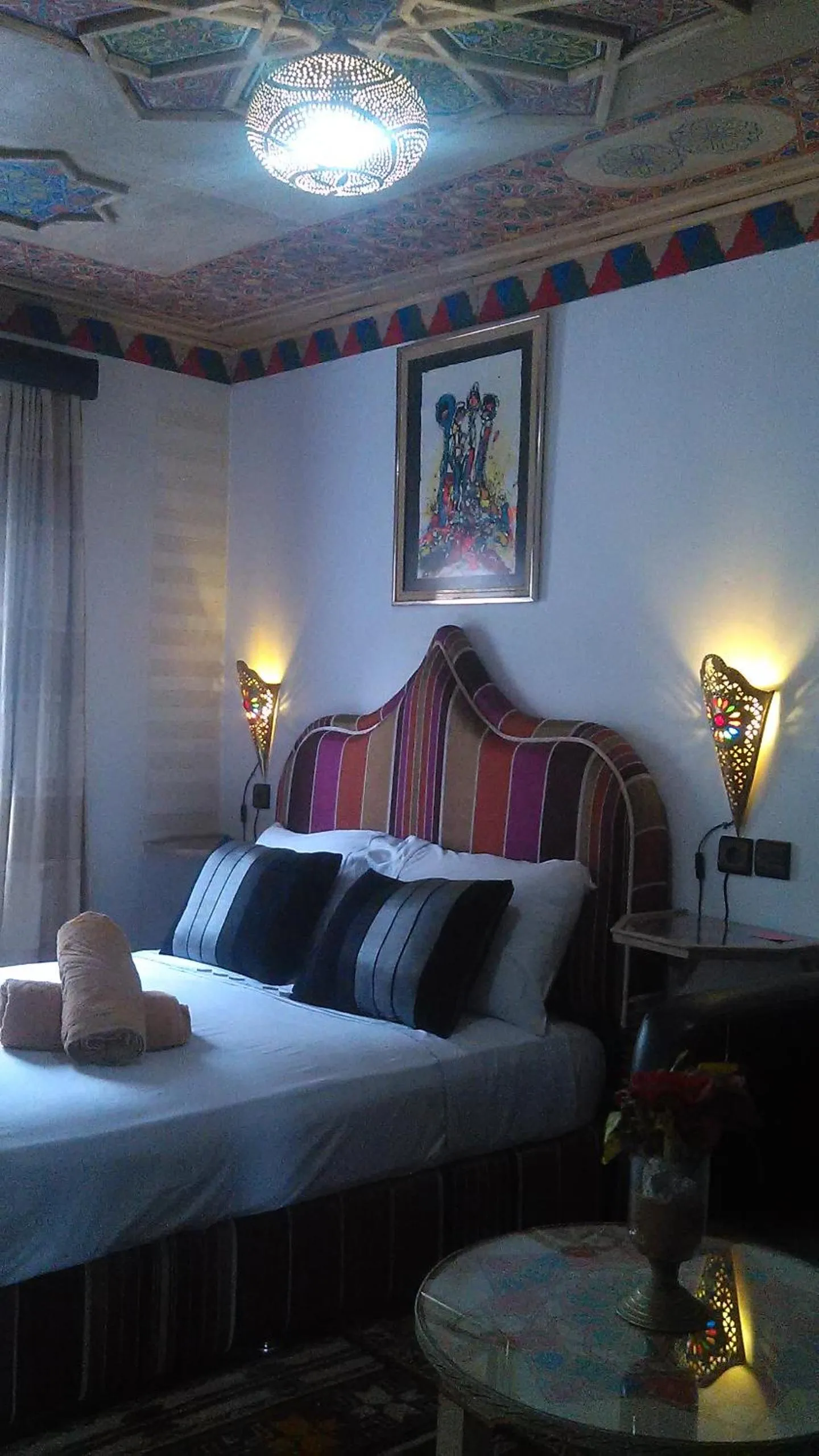 Bed in Hotel Anaia