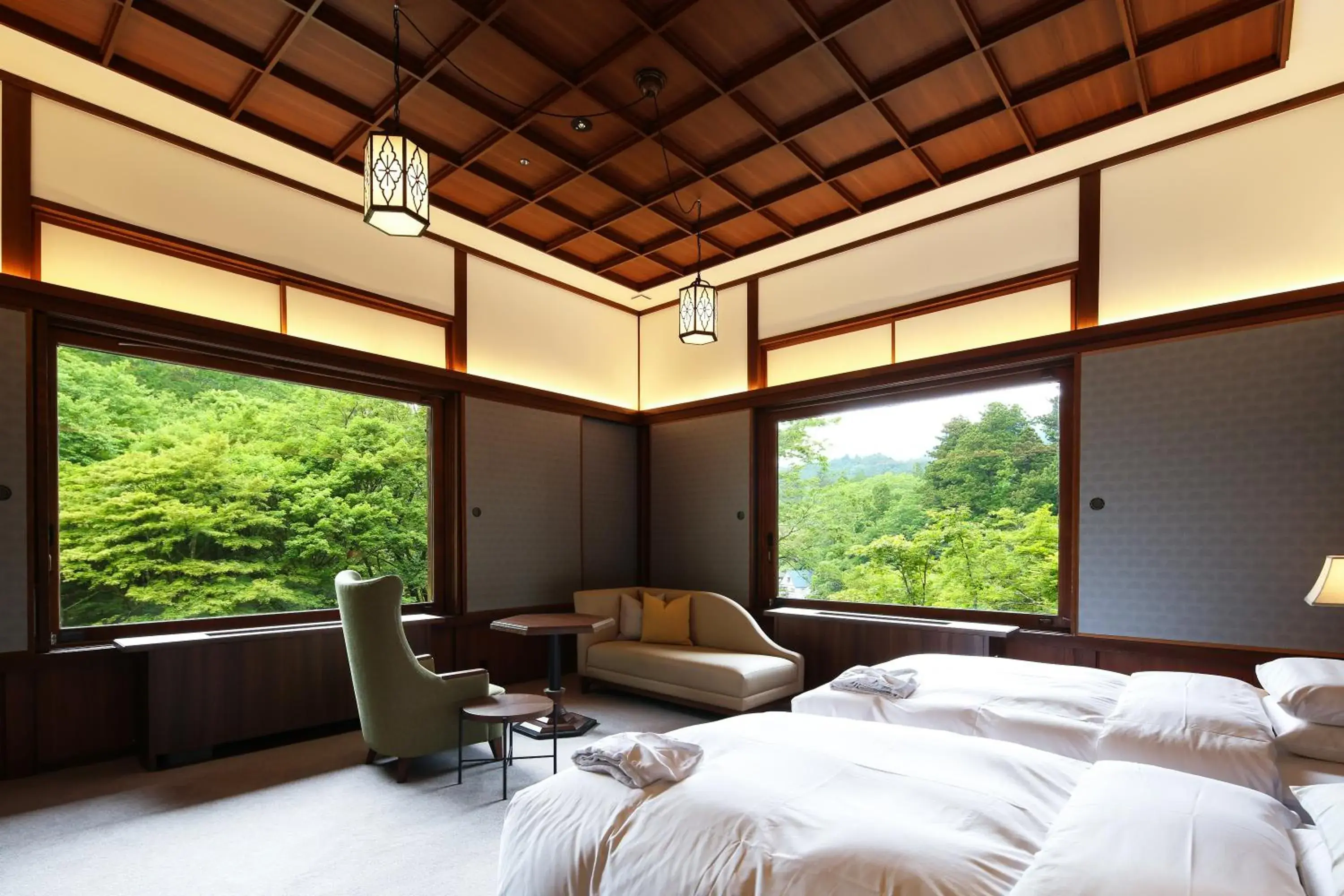 Annex Corner Twin Room - single occupancy in Nikko Kanaya Hotel Annex Corner Twin Room - single occupancy in Nikko Kanaya Hotel