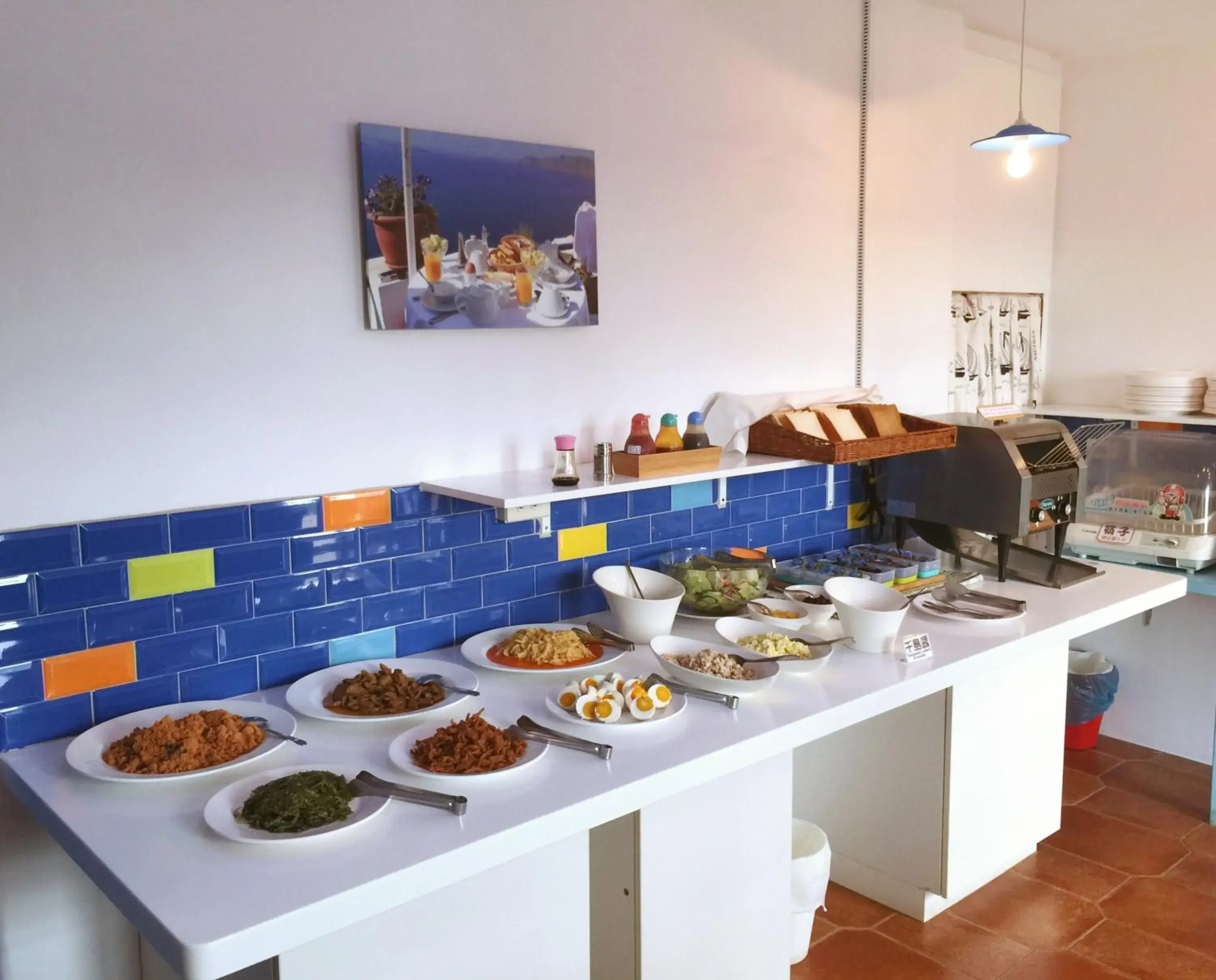 Buffet breakfast in Canaan B&B Kenting Buffet breakfast in Canaan B&B Kenting