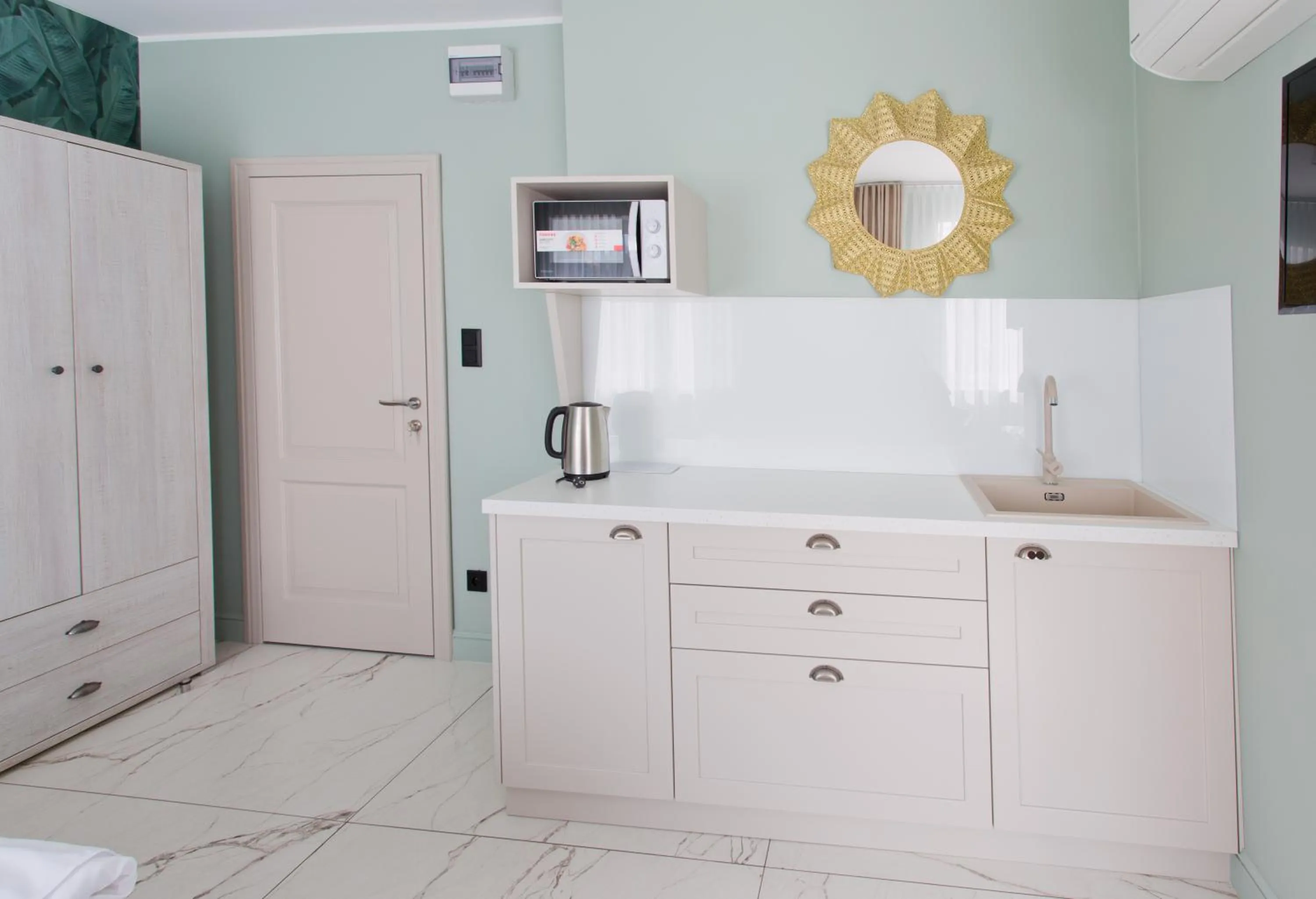 Kitchen or kitchenette in Meduza Sopot