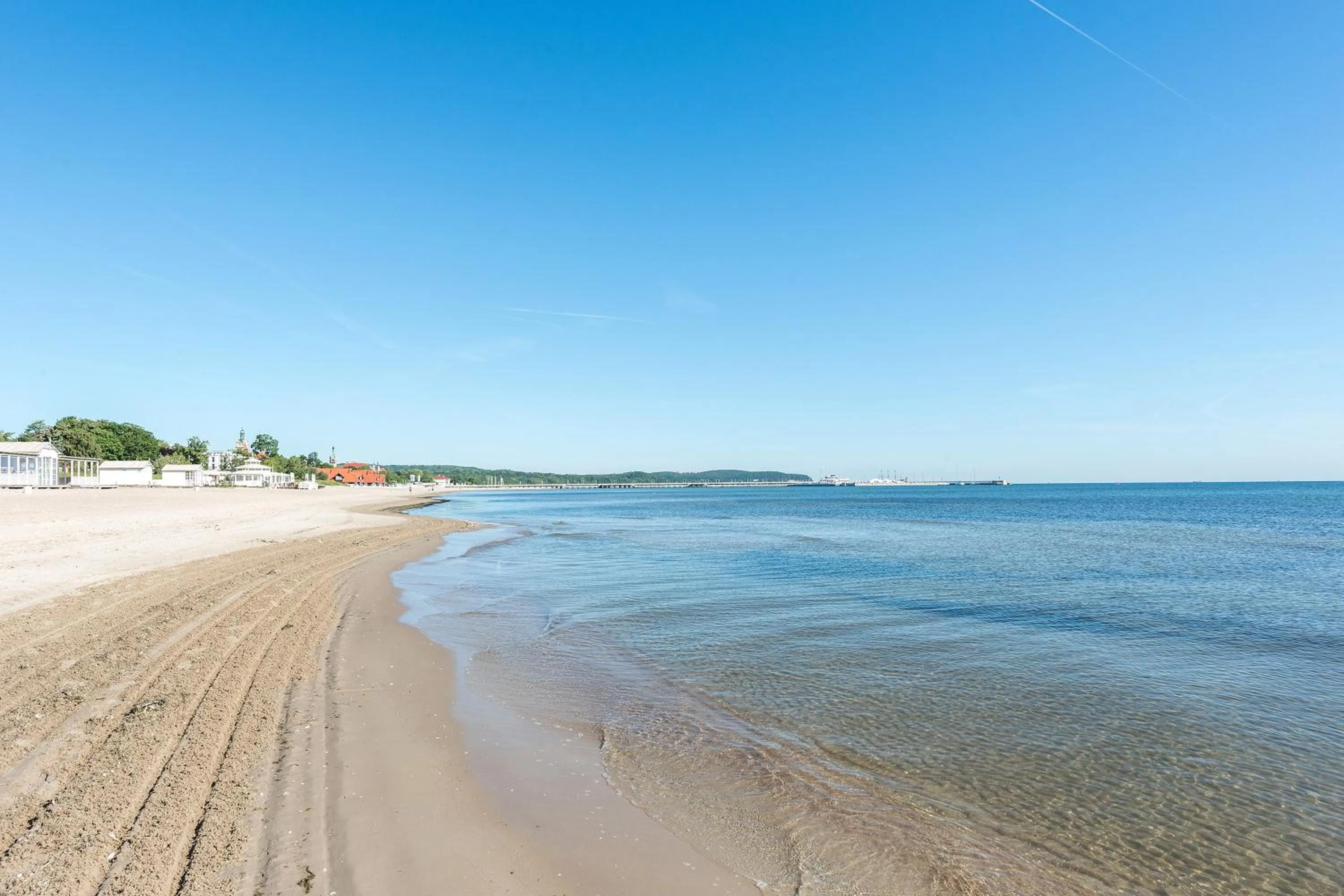 Beach in Meduza Sopot