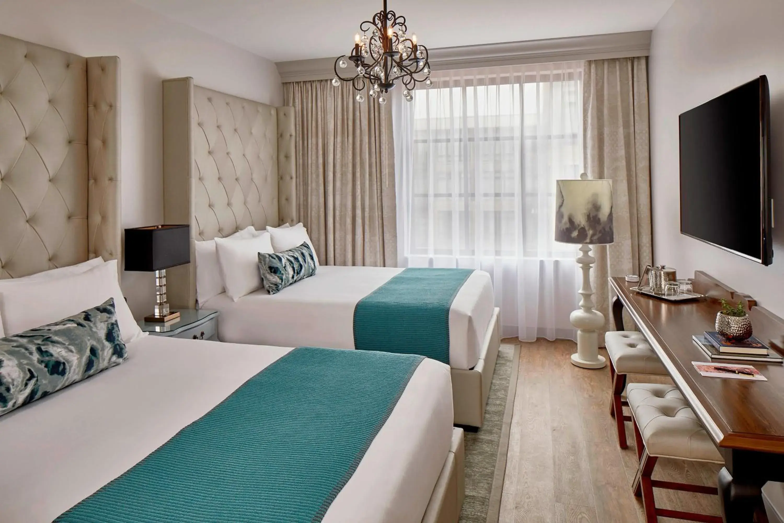 Double Queen Room with City View in The Edwin Hotel, Autograph Collection Double Queen Room with City View in The Edwin Hotel, Autograph Collection