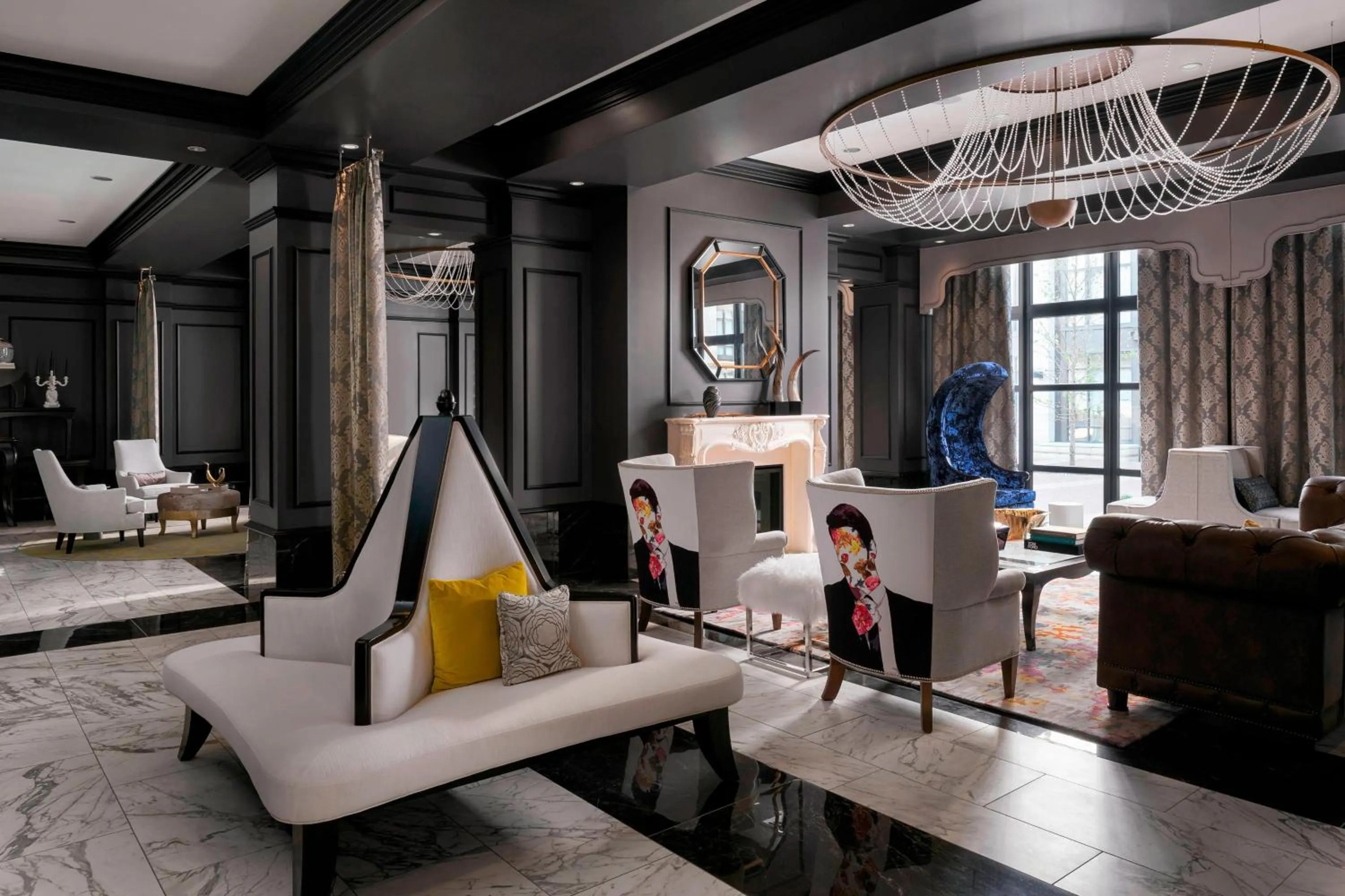 Lobby or reception, Bed in The Edwin Hotel, Autograph Collection