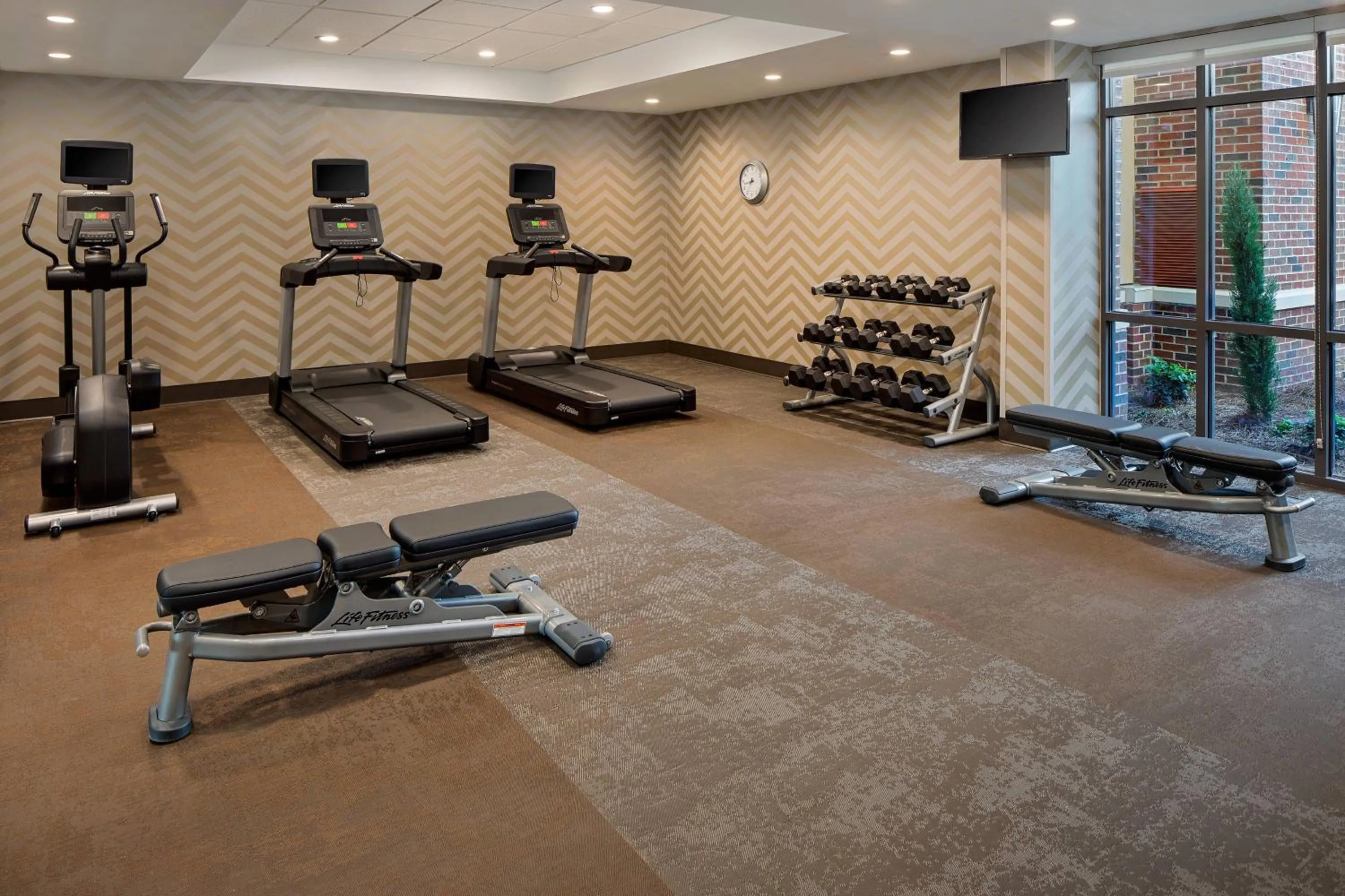 Fitness centre/facilities in Residence Inn by Marriott Charleston Summerville