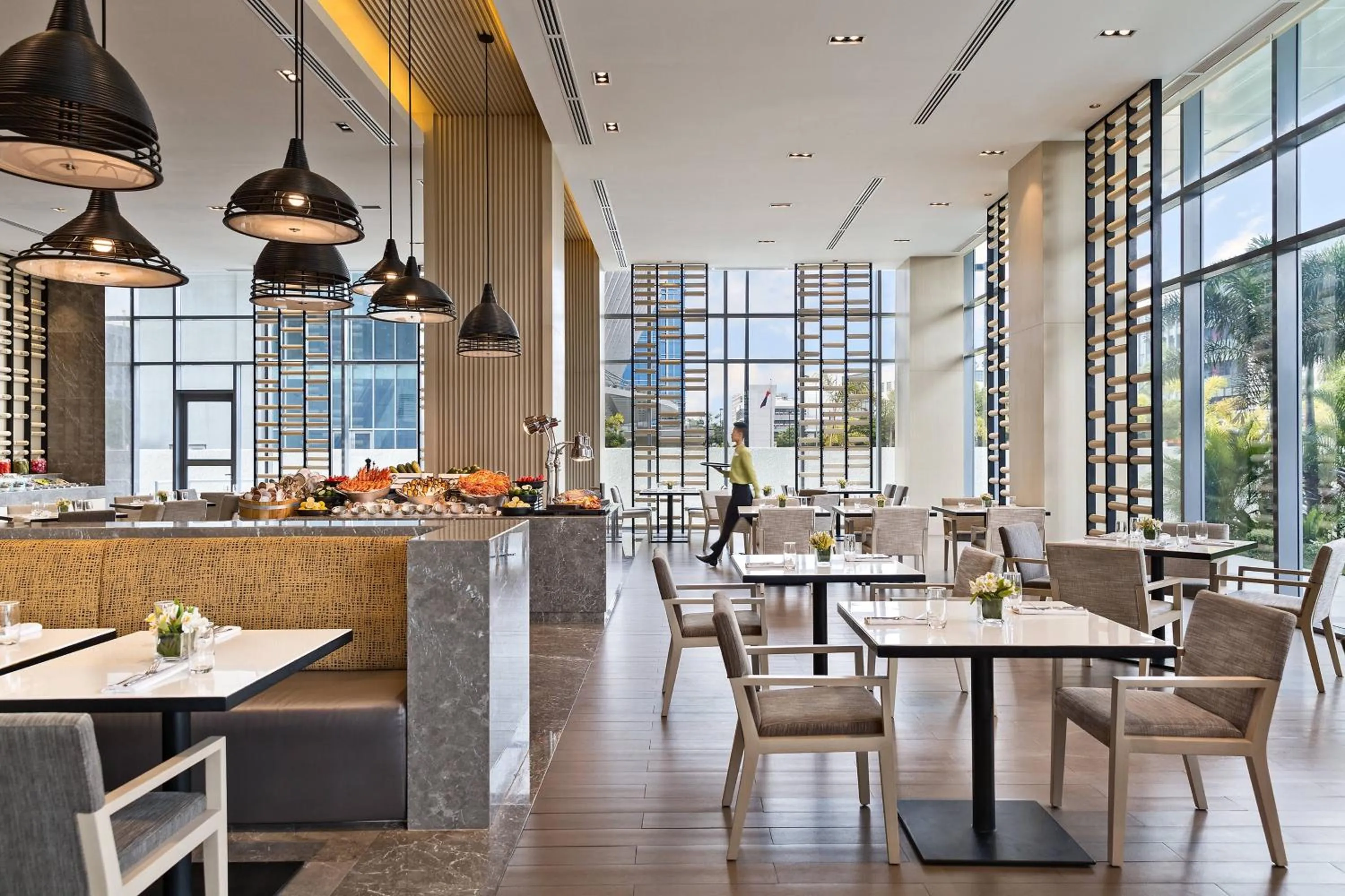 Kitchen or kitchenette in Courtyard by Marriott Iloilo