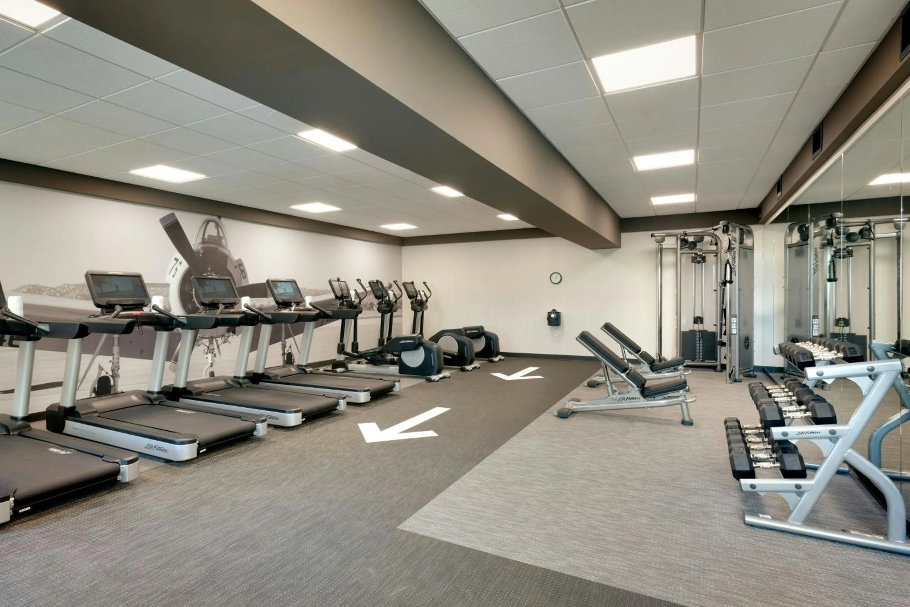 Fitness centre/facilities in TownePlace Suites by Marriott Los Angeles LAX/Hawthorne