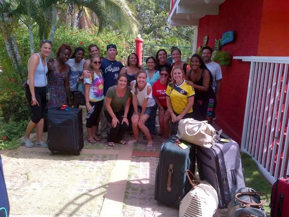 group of guests in Posada Nativa Licy