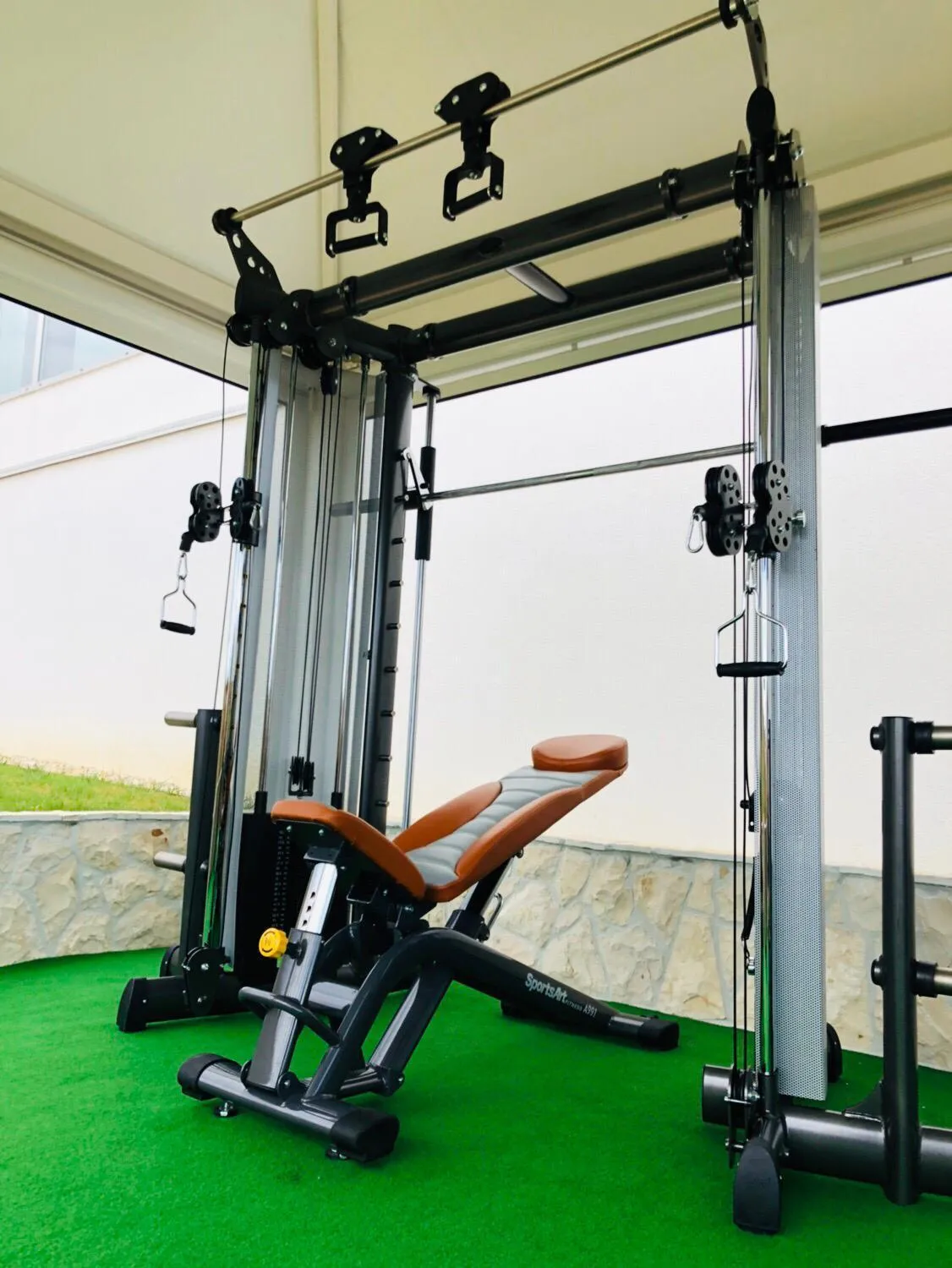 Fitness centre/facilities in Aparthotel Joel
