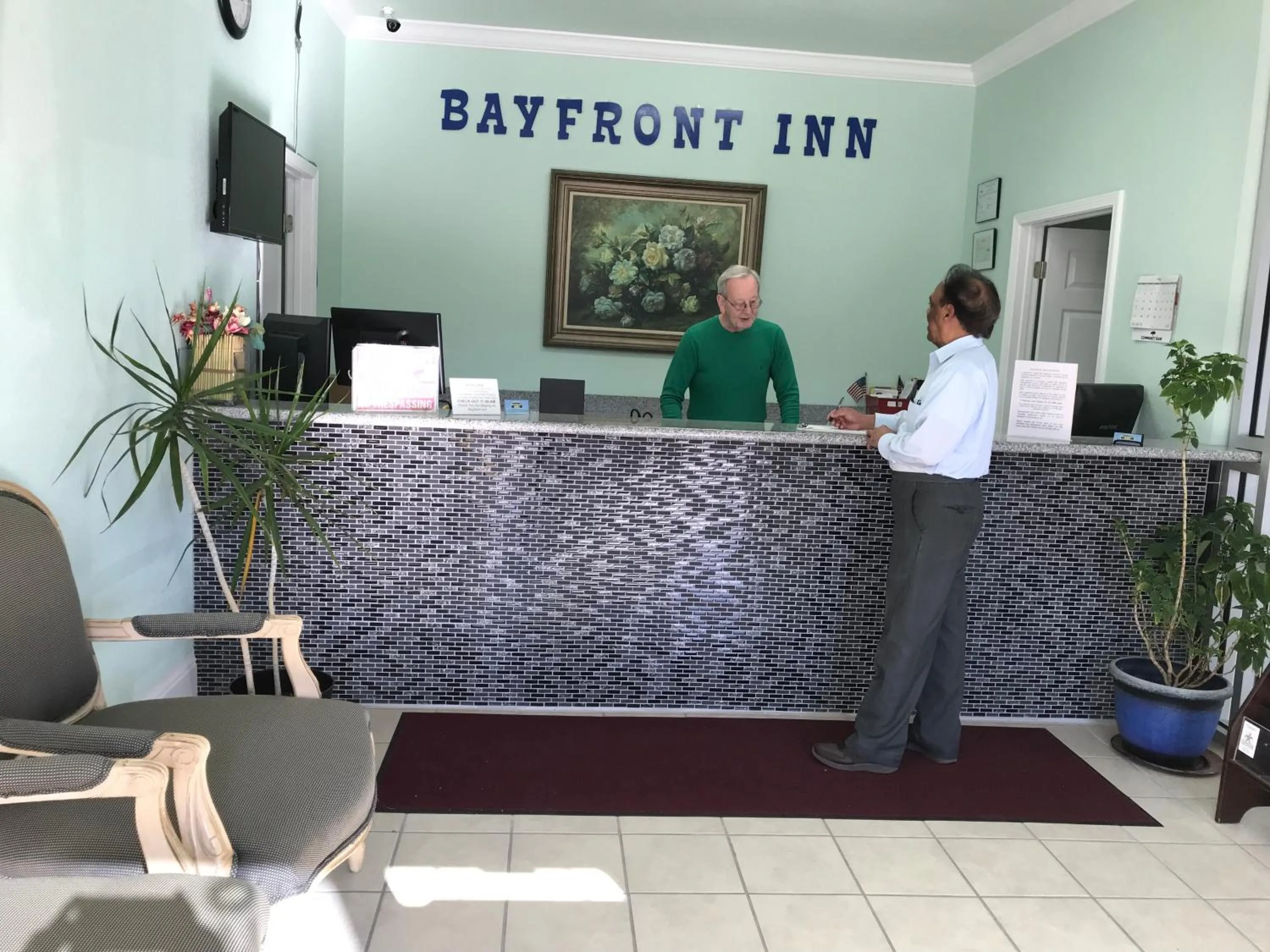 Lobby or reception in Bayfront Inn Biloxi