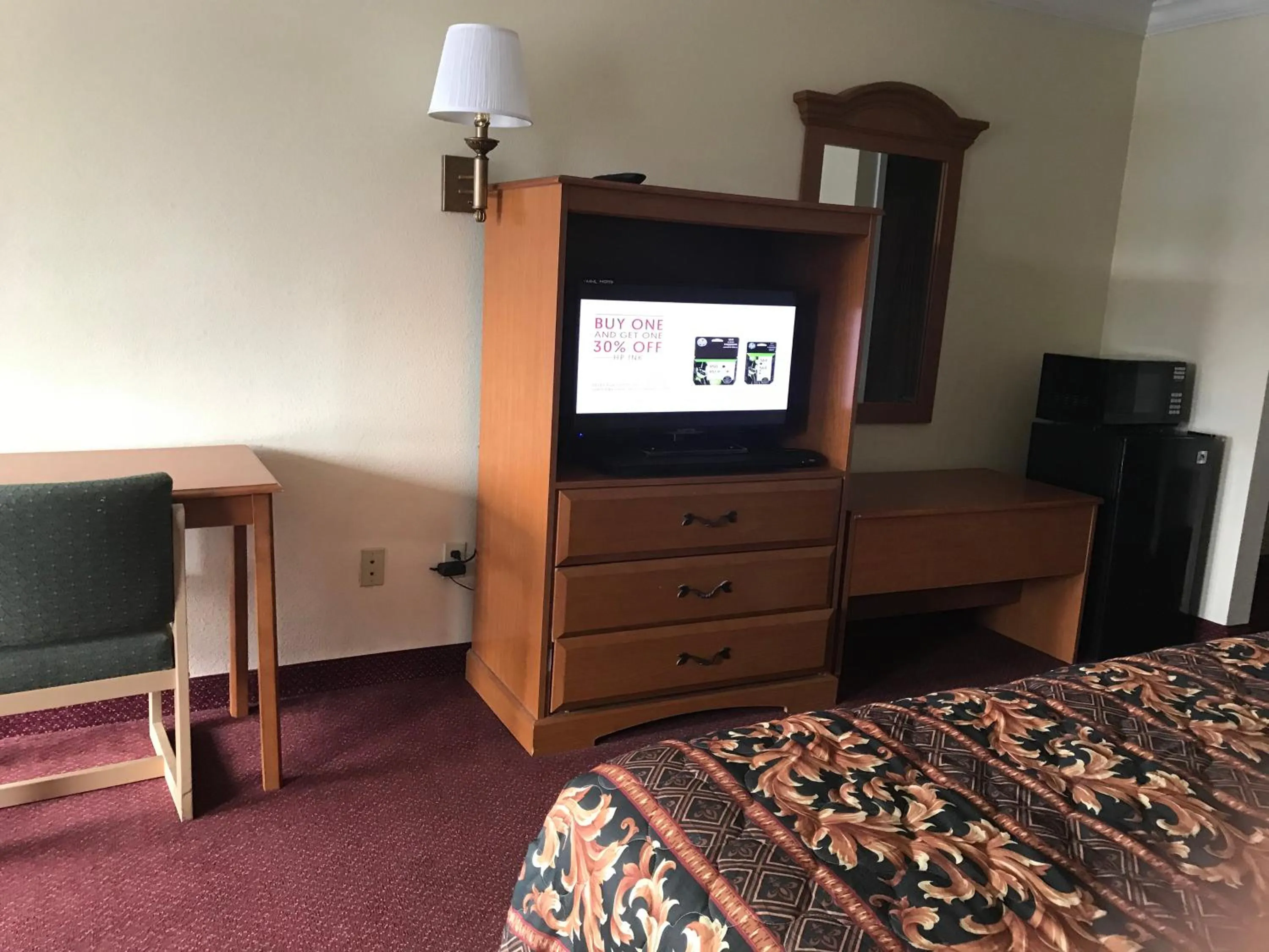 Bed in Bayfront Inn Biloxi