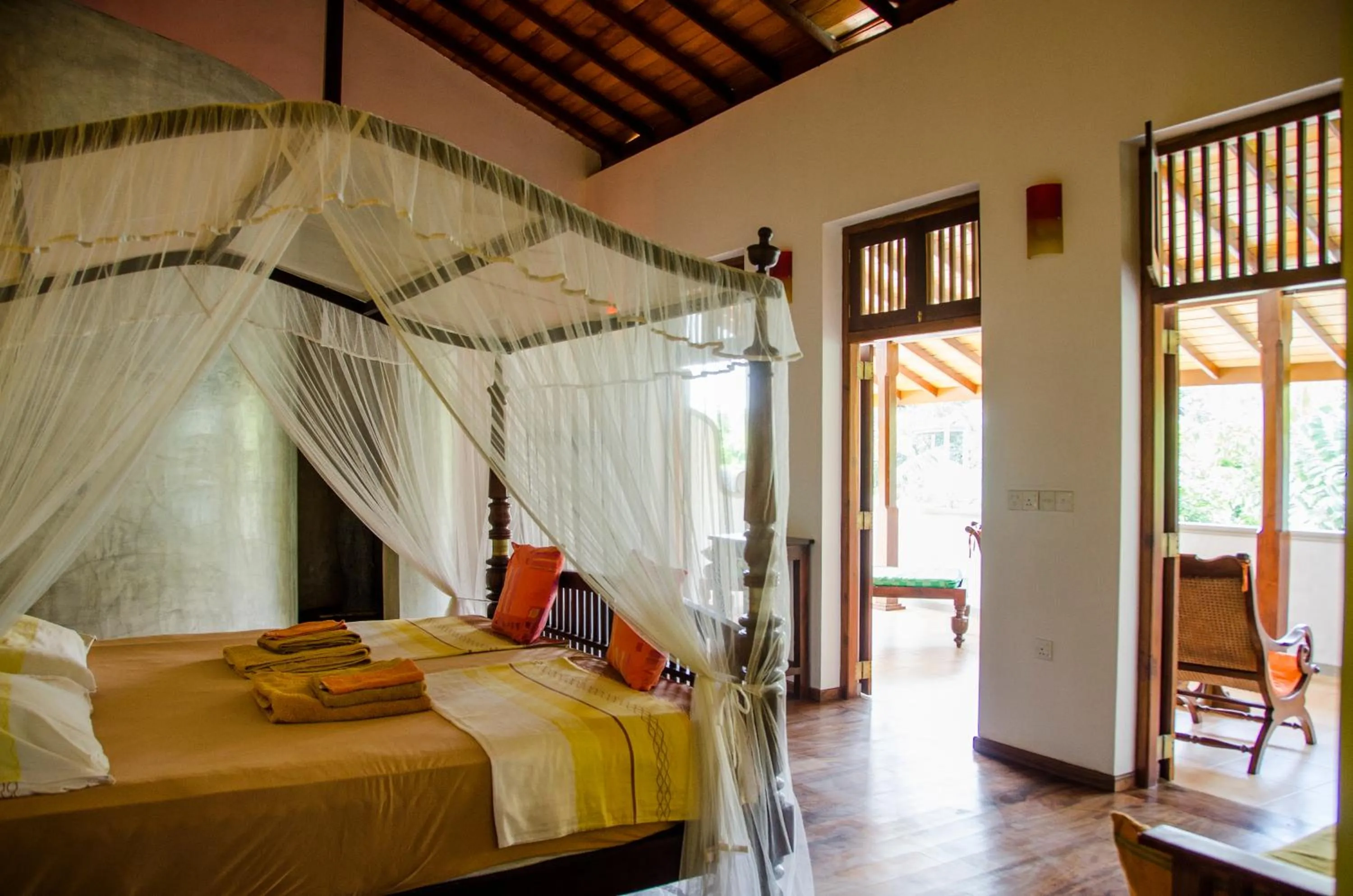 Bedroom, Bed in Villa Tara