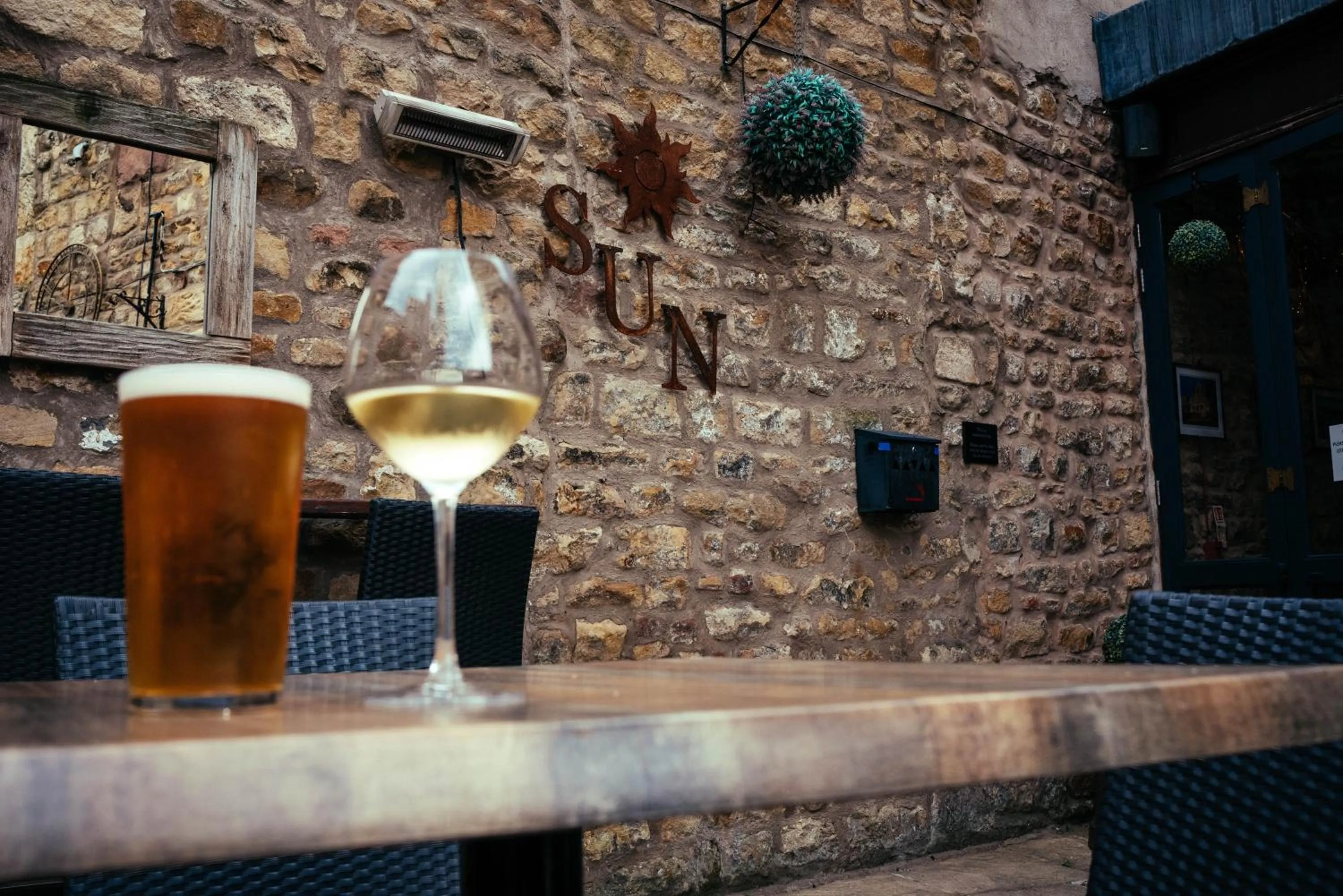 Property building in The Sun Hotel & Bar