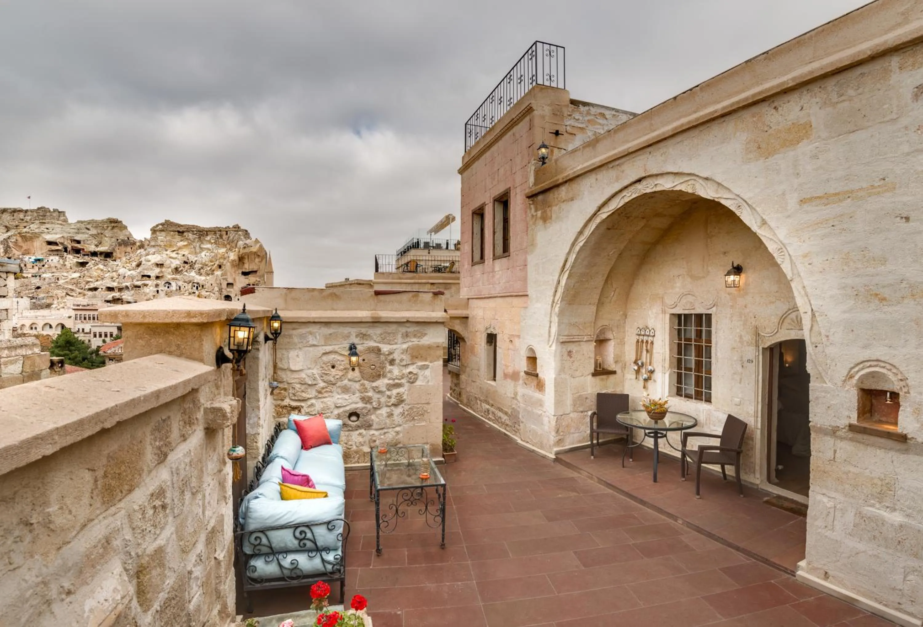 Garden in Hotel Temenni Evi