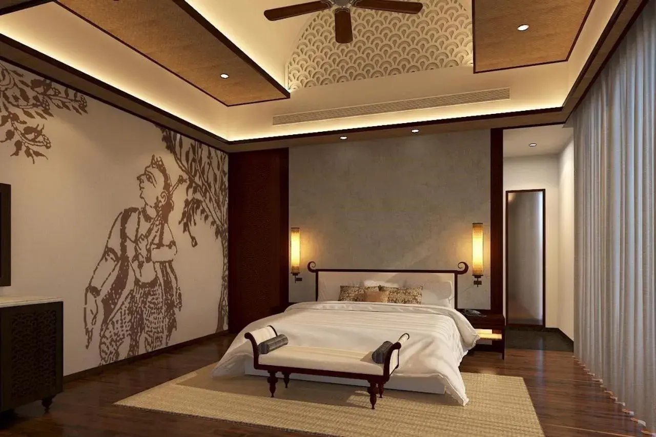 Bed in Taj Bekal Resort & Spa, Kerala Bed in Taj Bekal Resort & Spa, Kerala