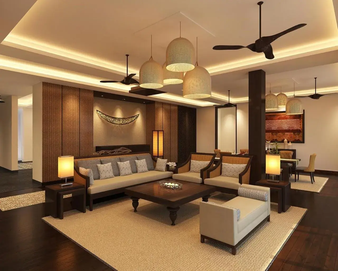 Living room in Taj Bekal Resort & Spa, Kerala Living room in Taj Bekal Resort & Spa, Kerala