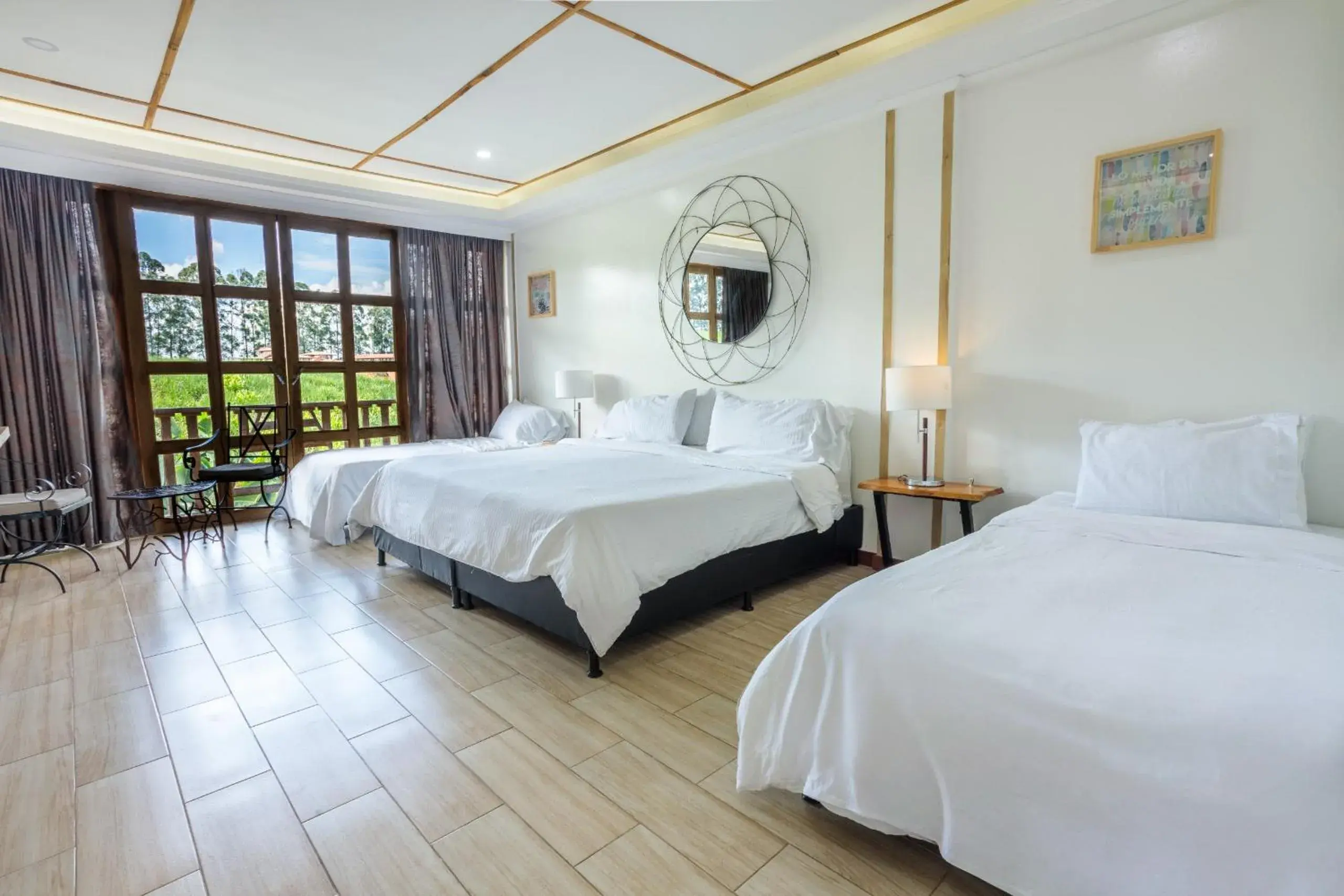 Superior Quadruple Room in Finca Hotel Yerbabuena Superior Quadruple Room in Finca Hotel Yerbabuena