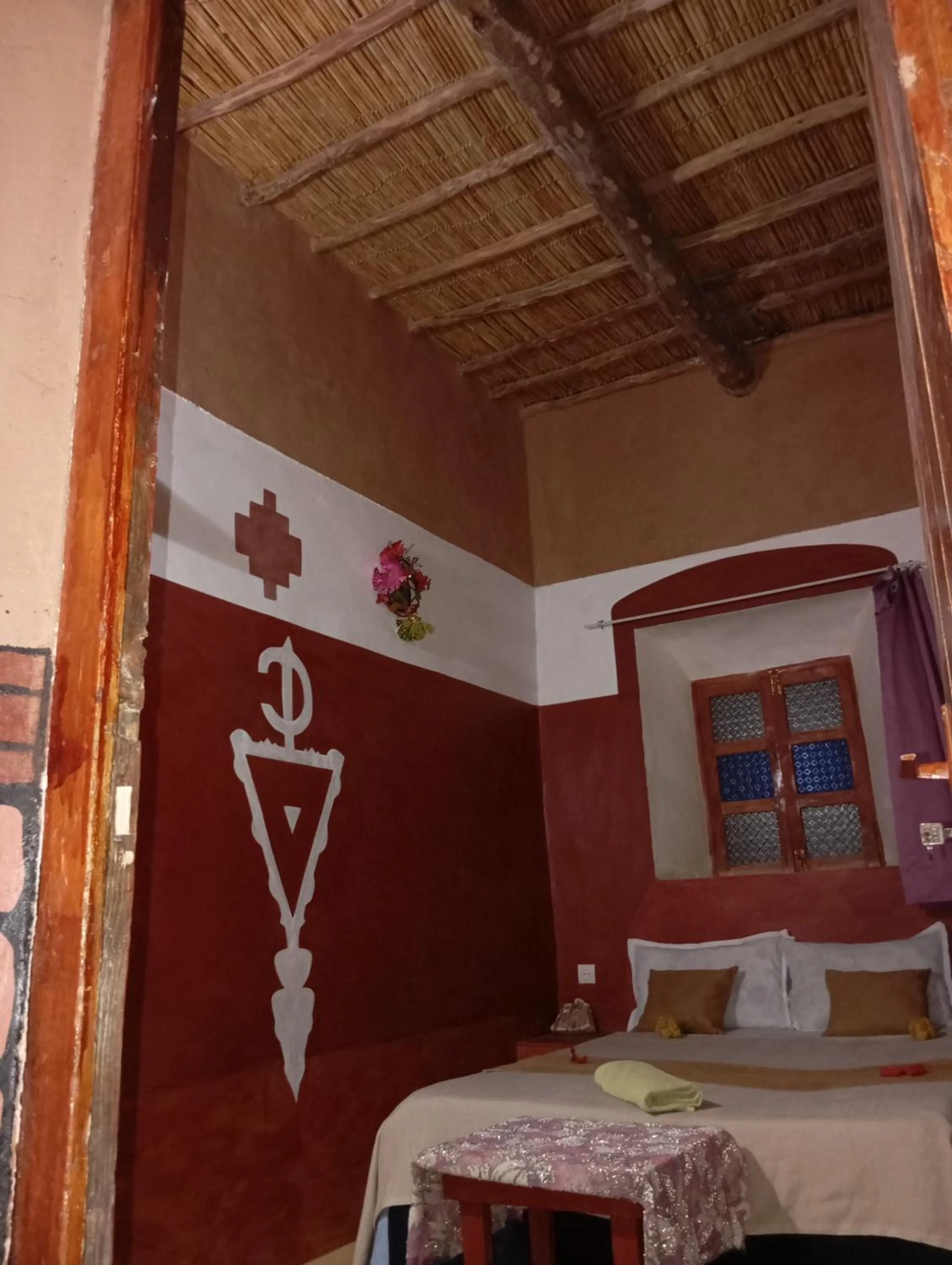 Bed in Kasbah tifaoute ait Ben haddou