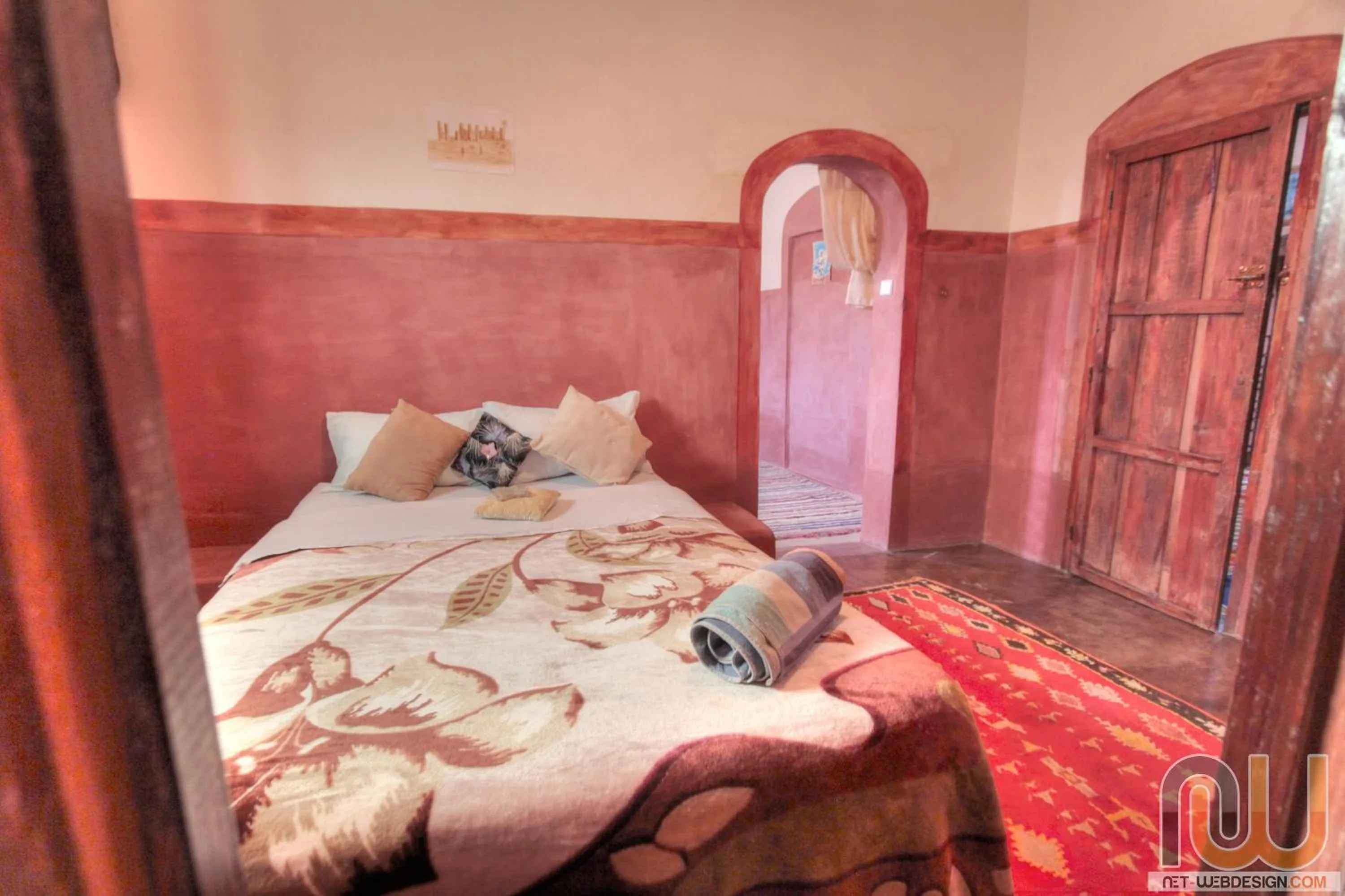Bed in Kasbah tifaoute ait Ben haddou