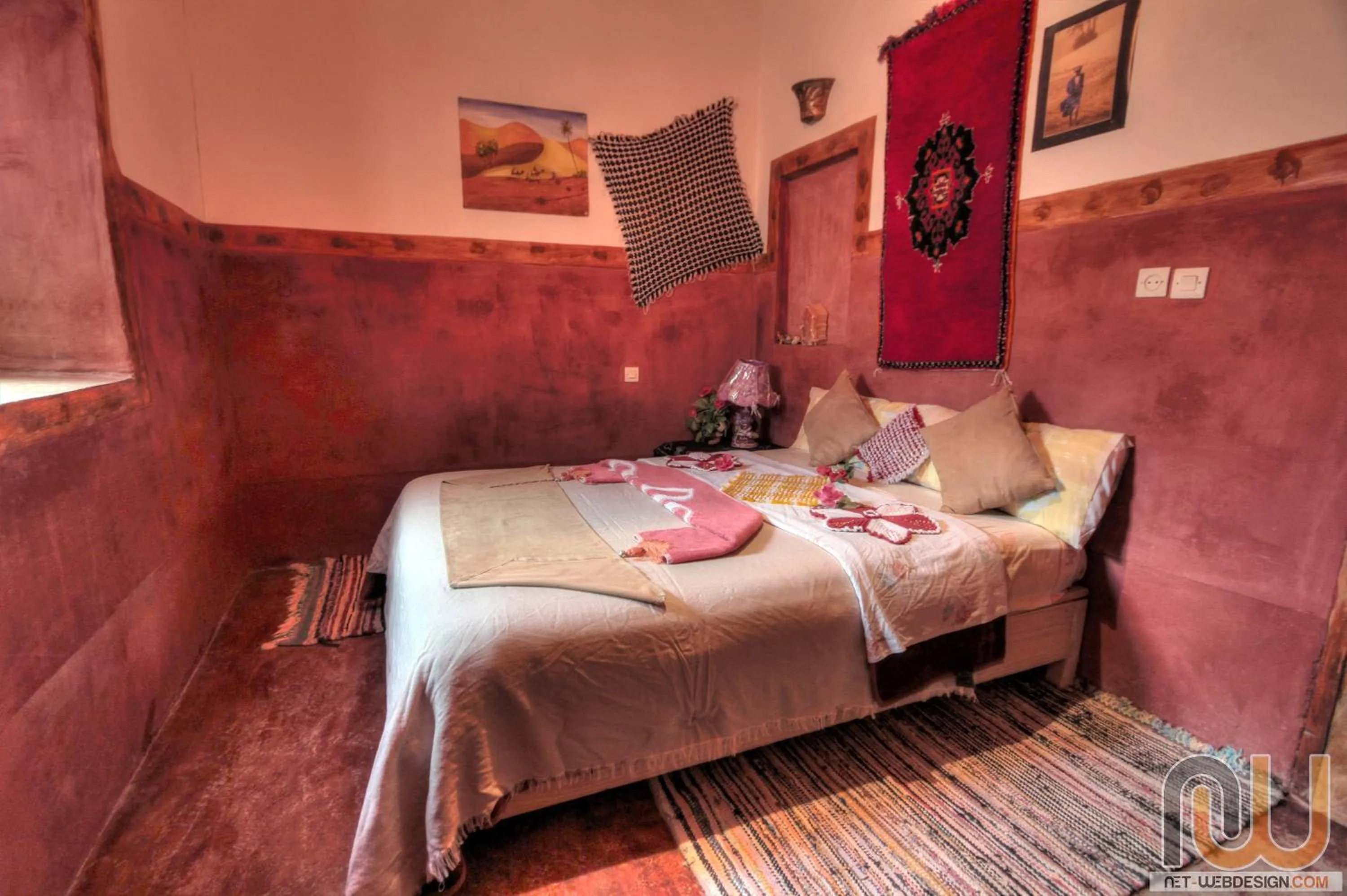 Bed in Kasbah tifaoute ait Ben haddou