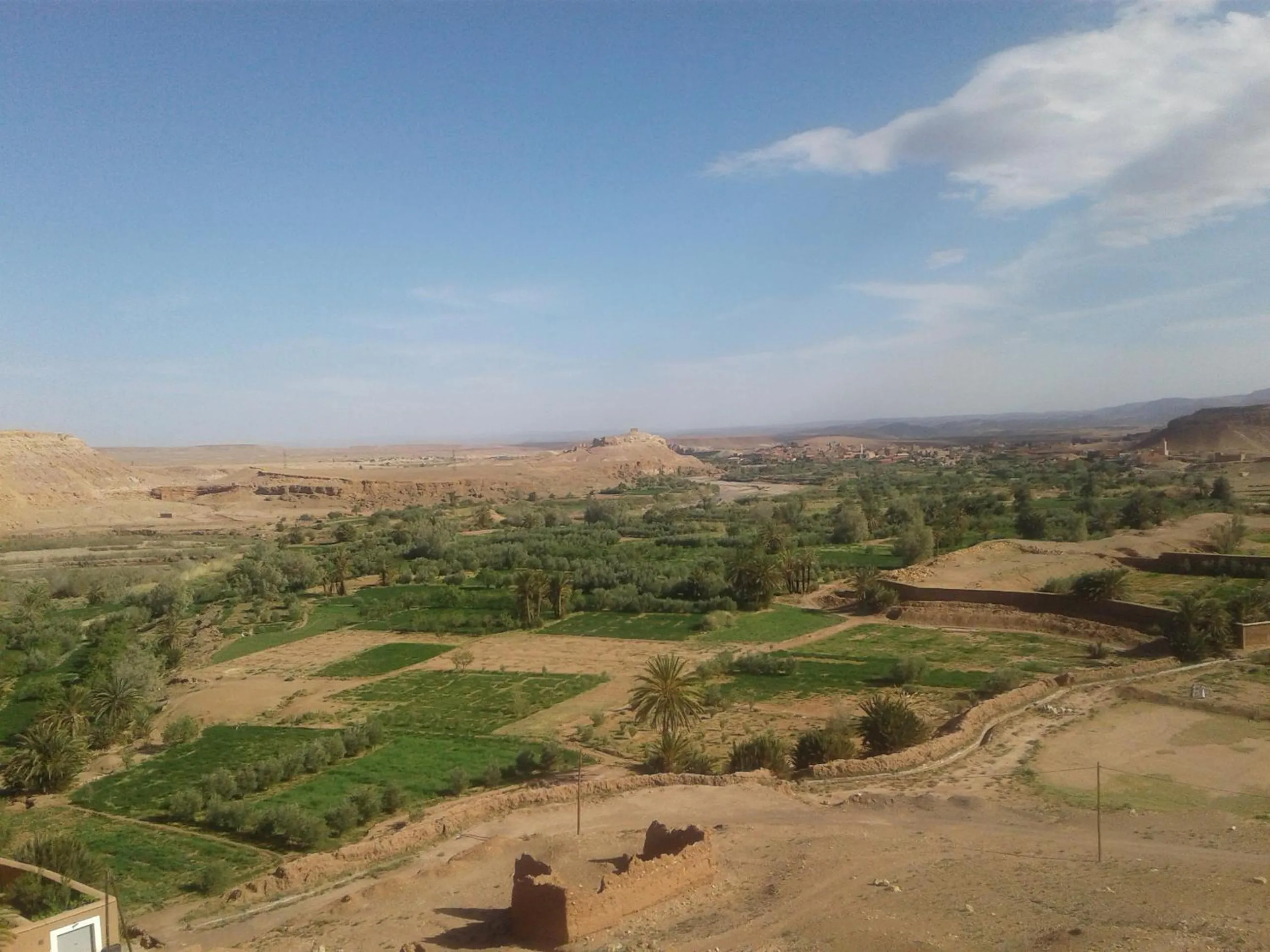 Nearby landmark in Kasbah tifaoute ait Ben haddou