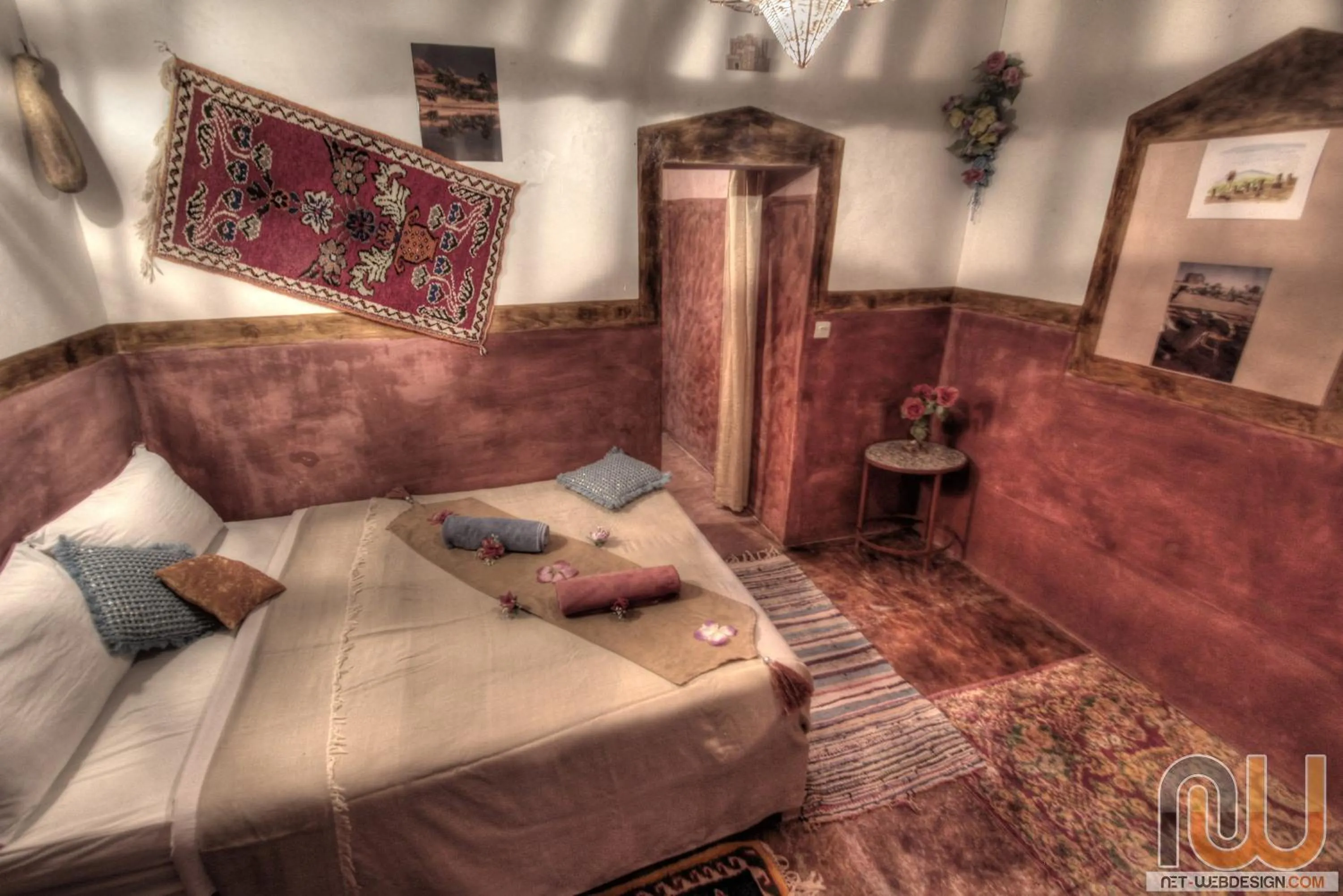Bed in Kasbah tifaoute ait Ben haddou