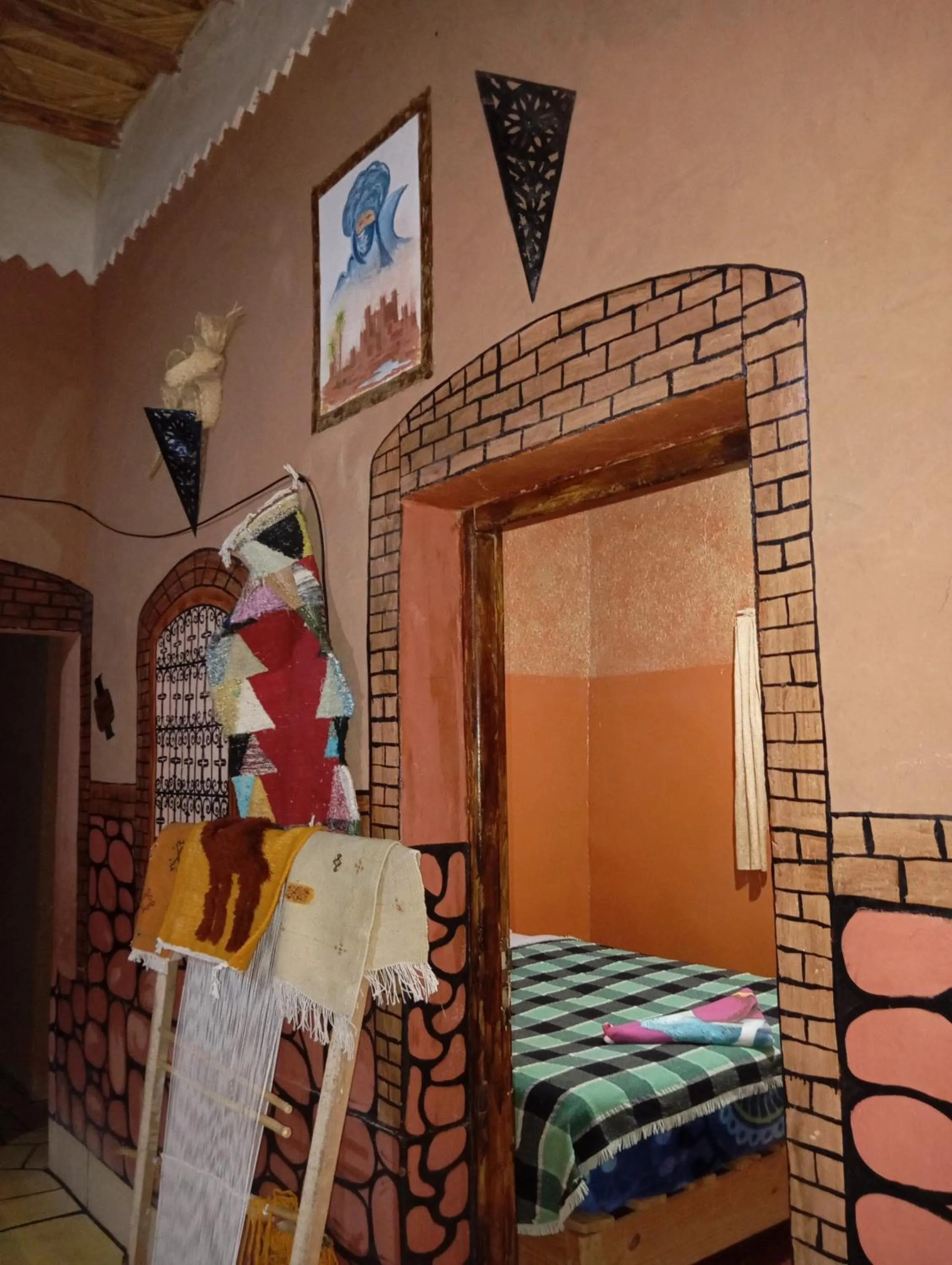 Bed in Kasbah tifaoute ait Ben haddou