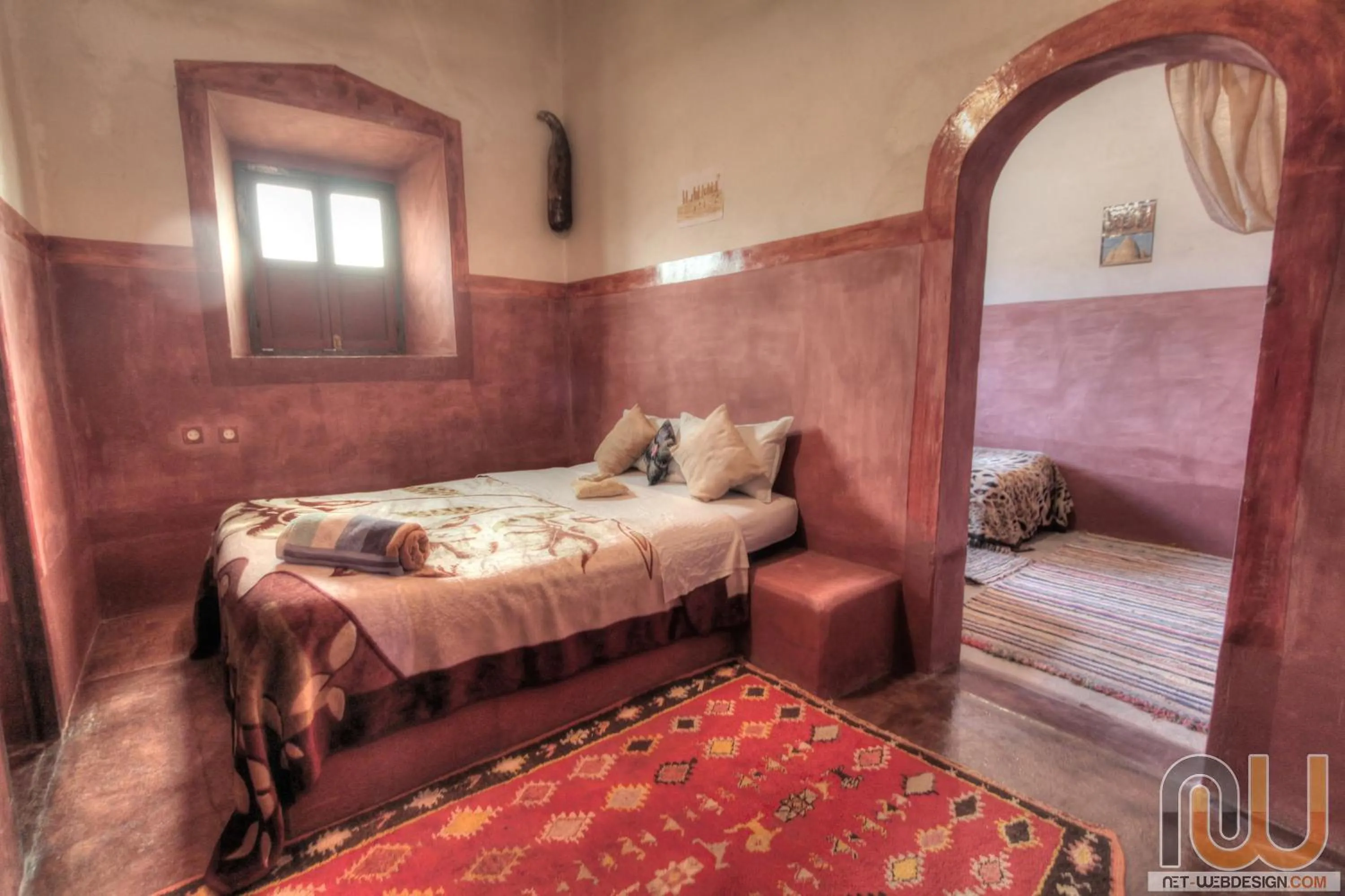 Bed in Kasbah tifaoute ait Ben haddou